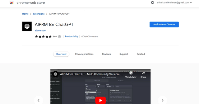 只需单击一下，您就可以访问精选的ChatGPT提示，这些提示是专门为ChatGPT中的SEO、SaaS、营销、艺术、编程等精选提示模板列表而设计的。