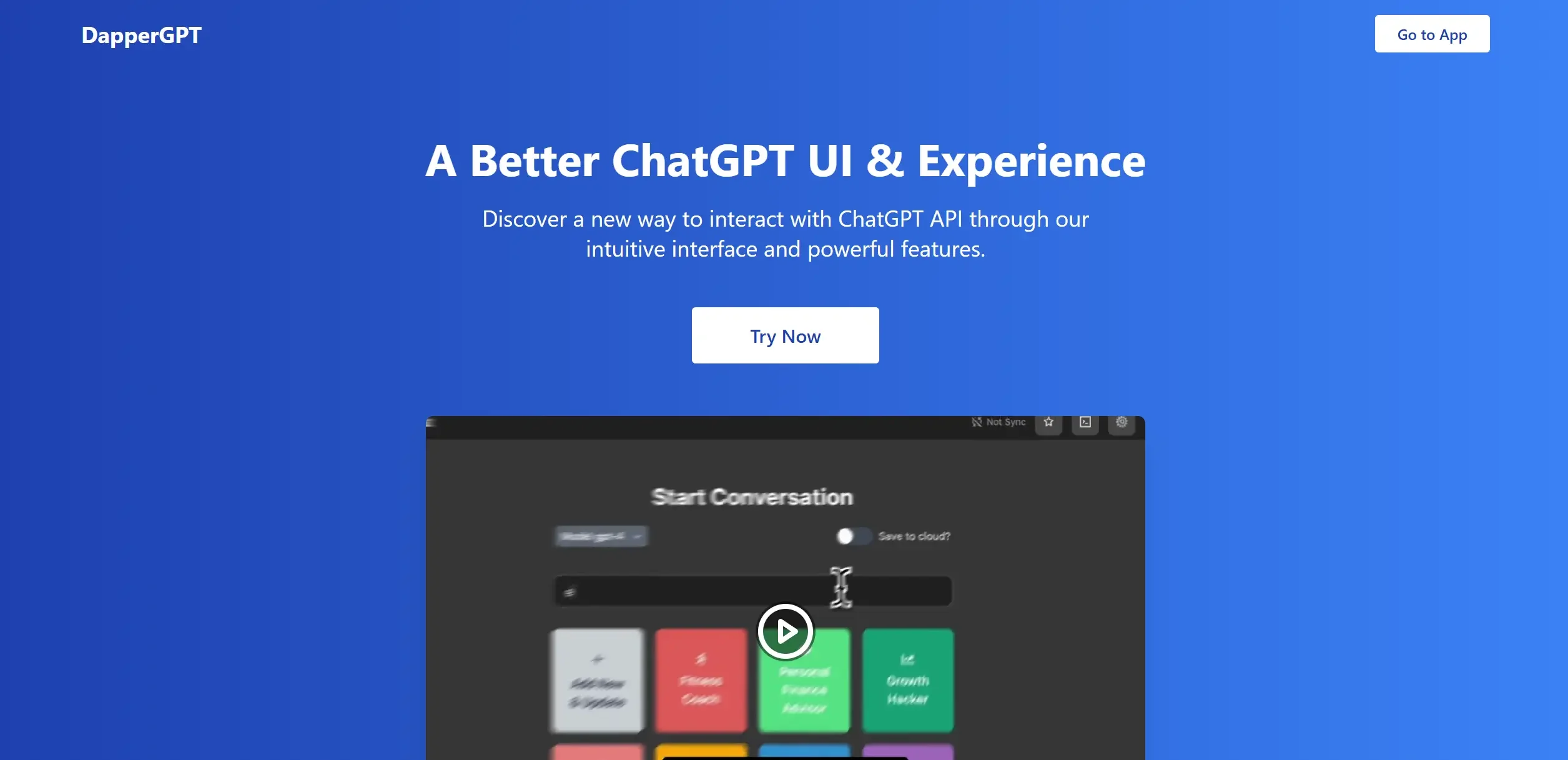 DapperGPT screenshot