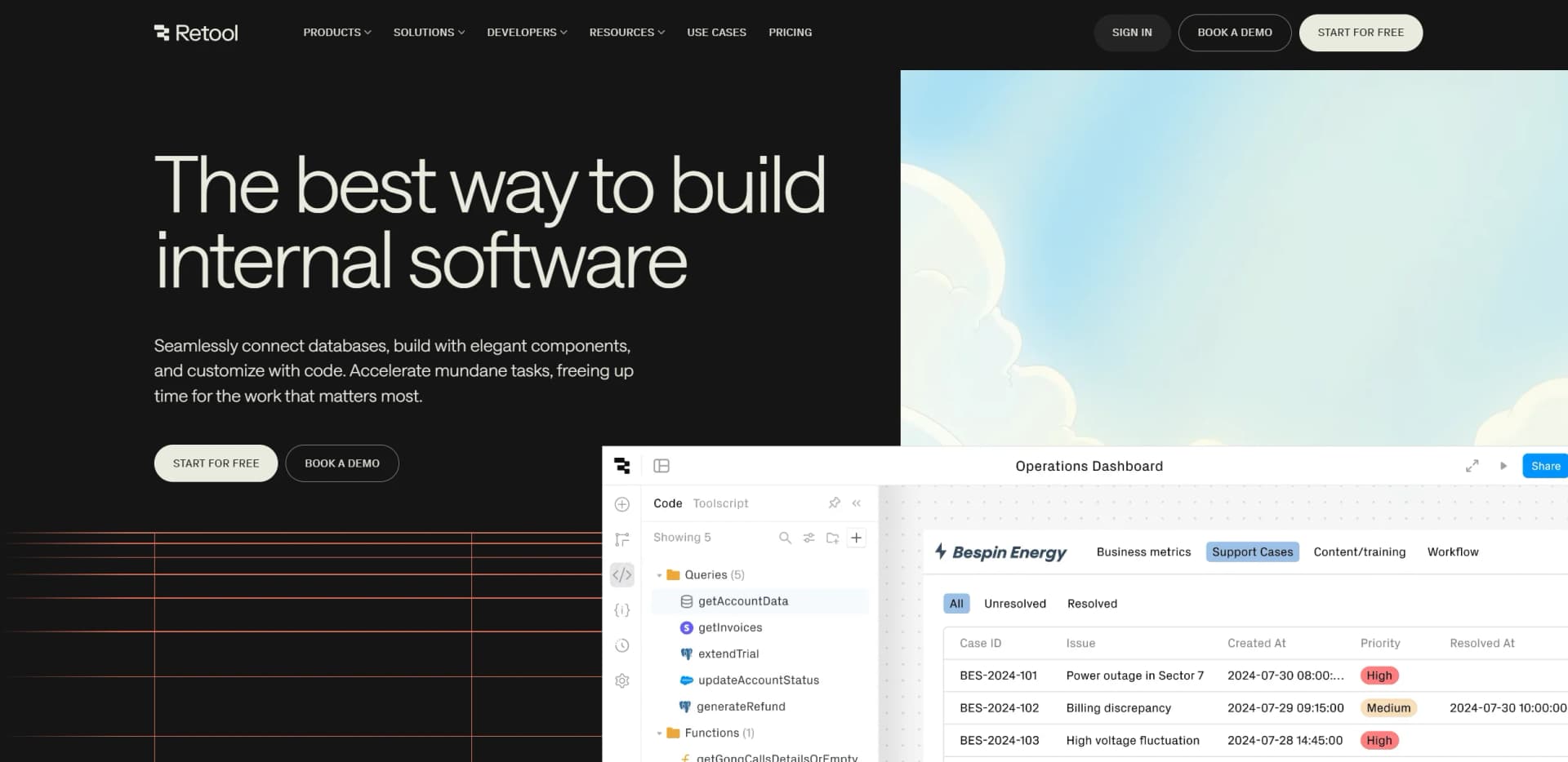 Retool screenshot