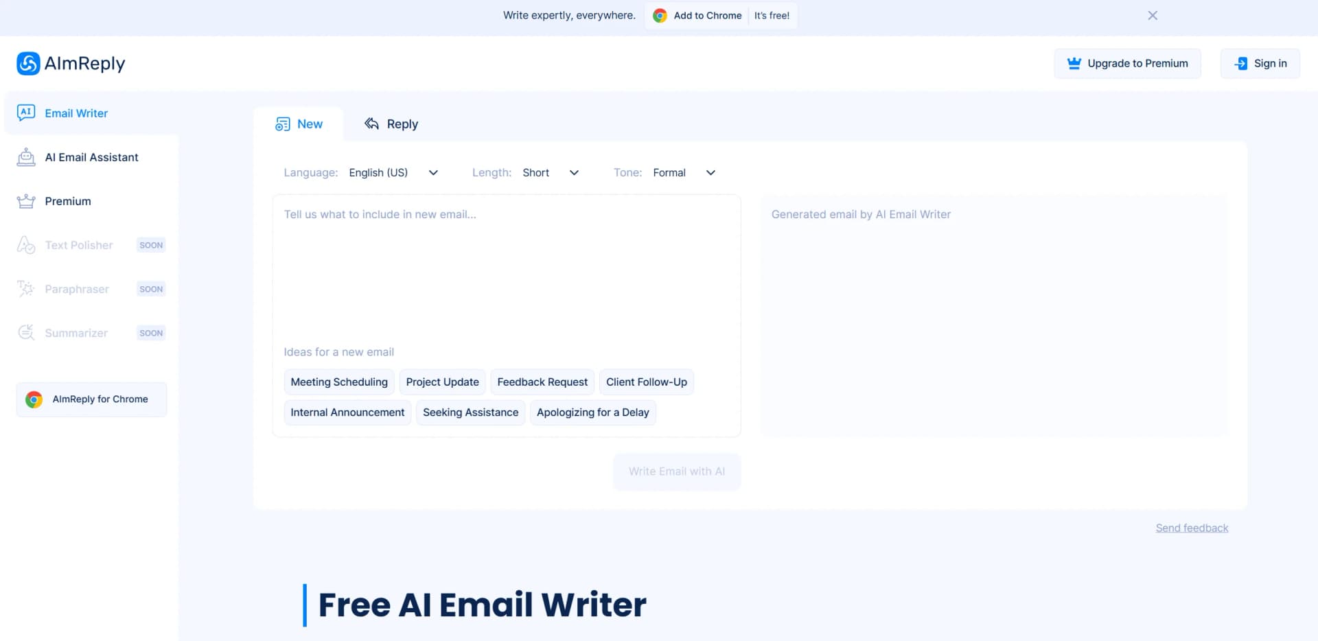 AImReply screenshot