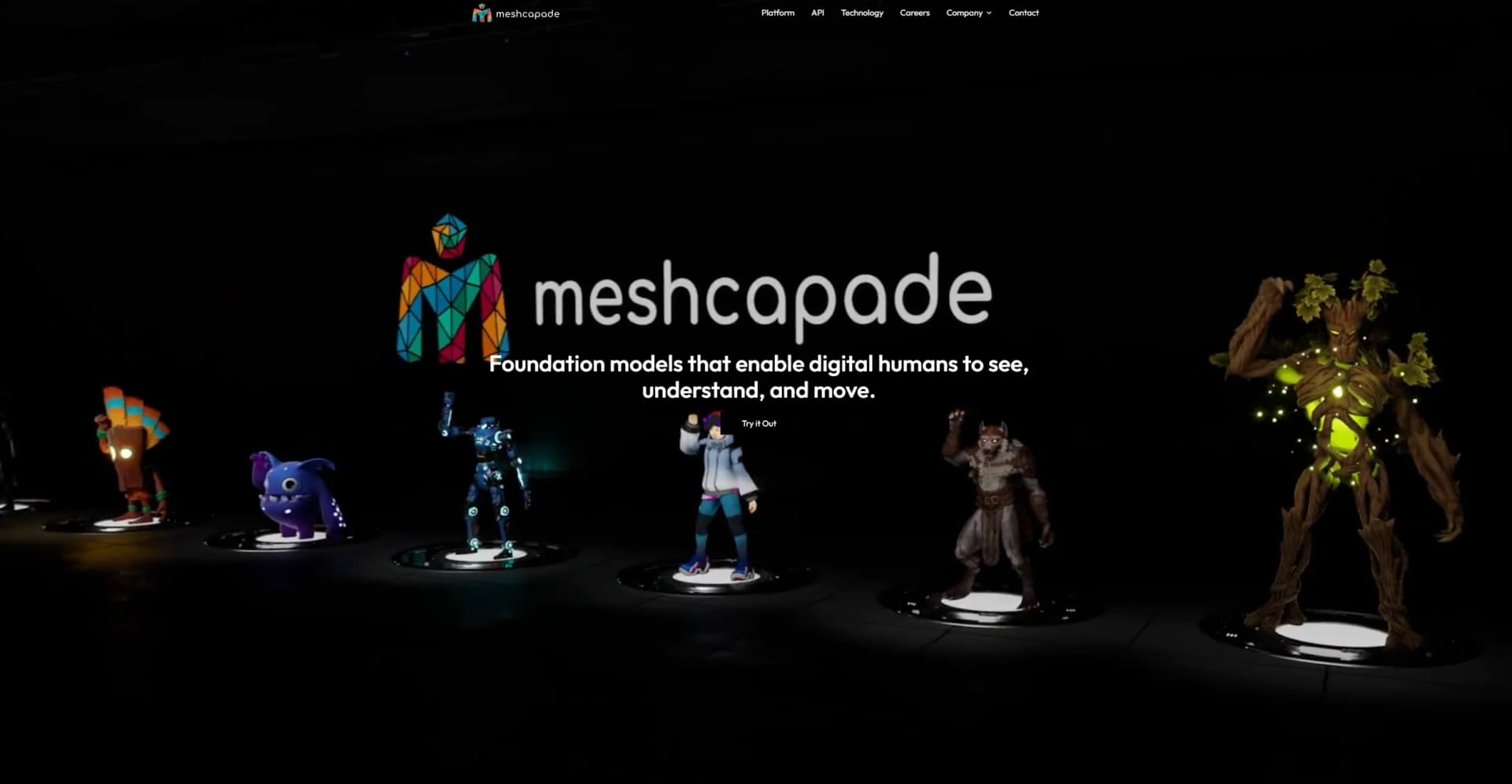 Meshcapade screenshot
