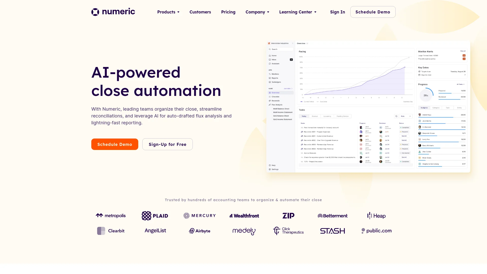 Numeric screenshot
