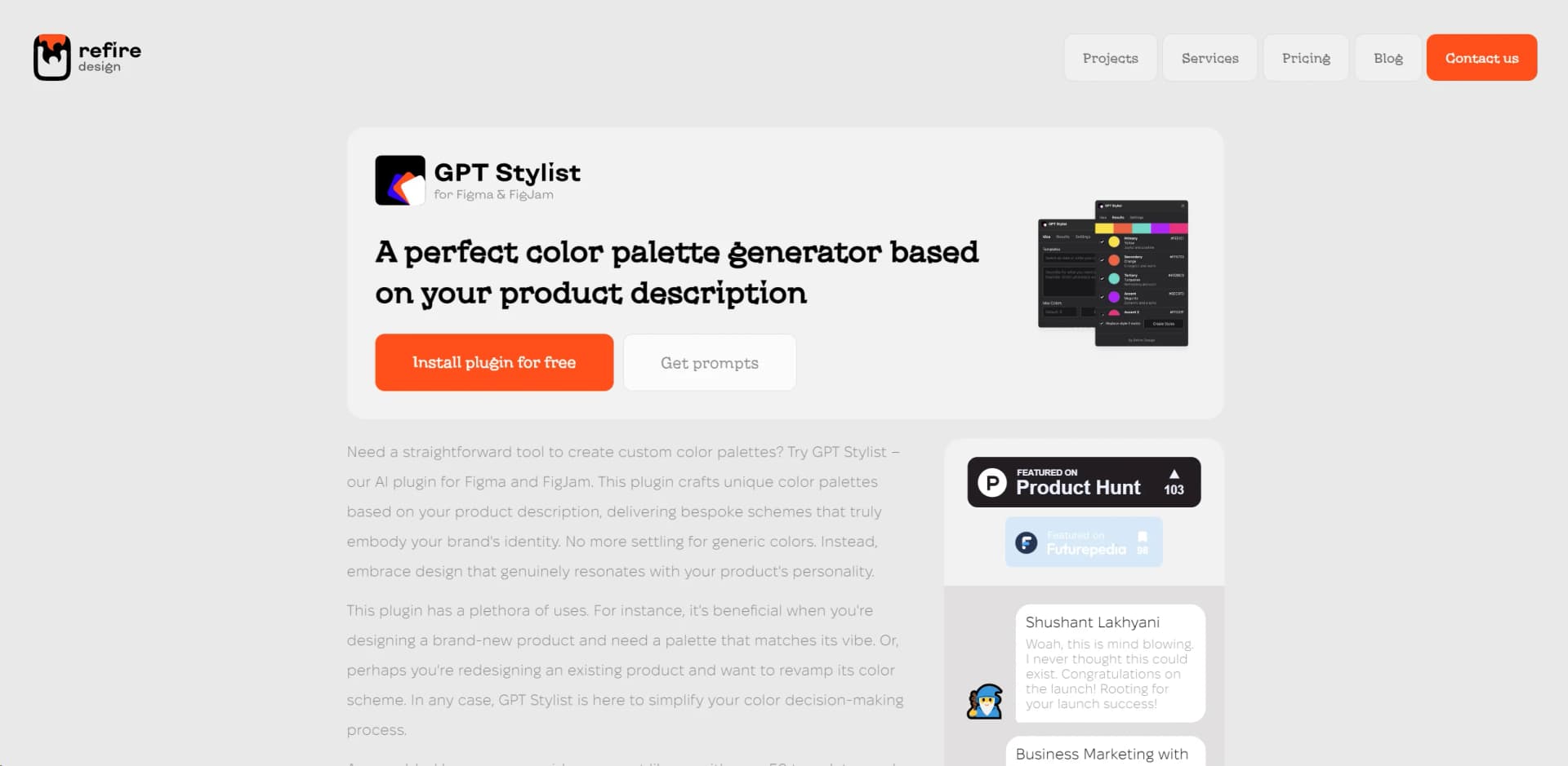 GPT Stylist screenshot