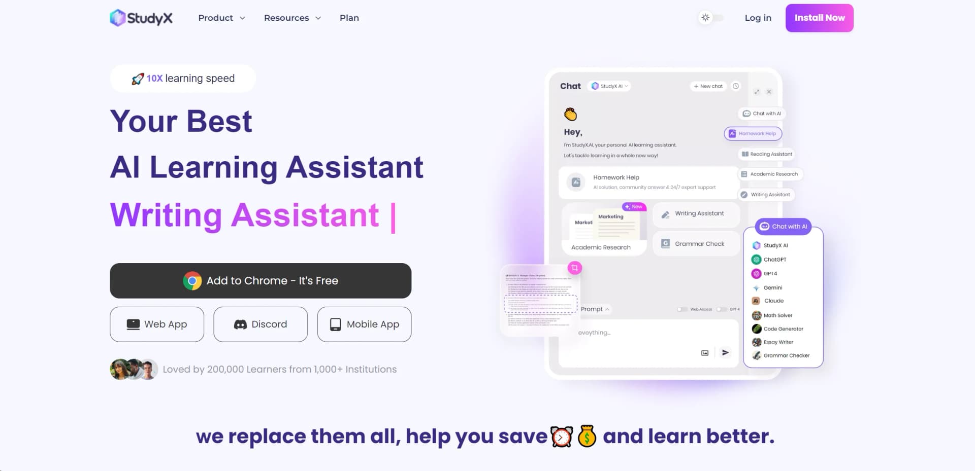 StudyX screenshot