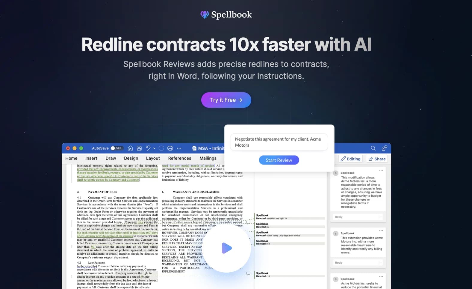 Spellbook screenshot
