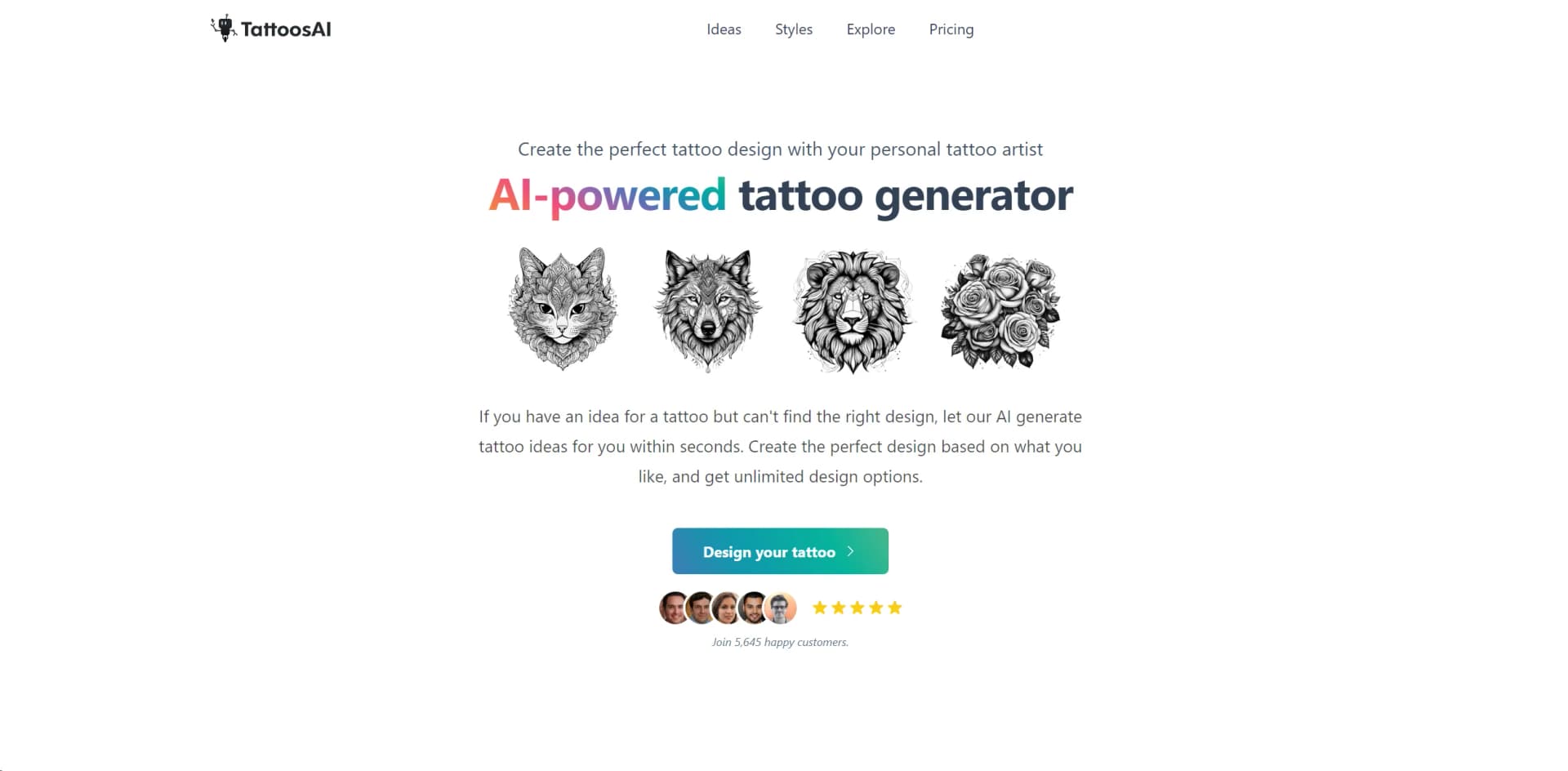 TattoosAI screenshot