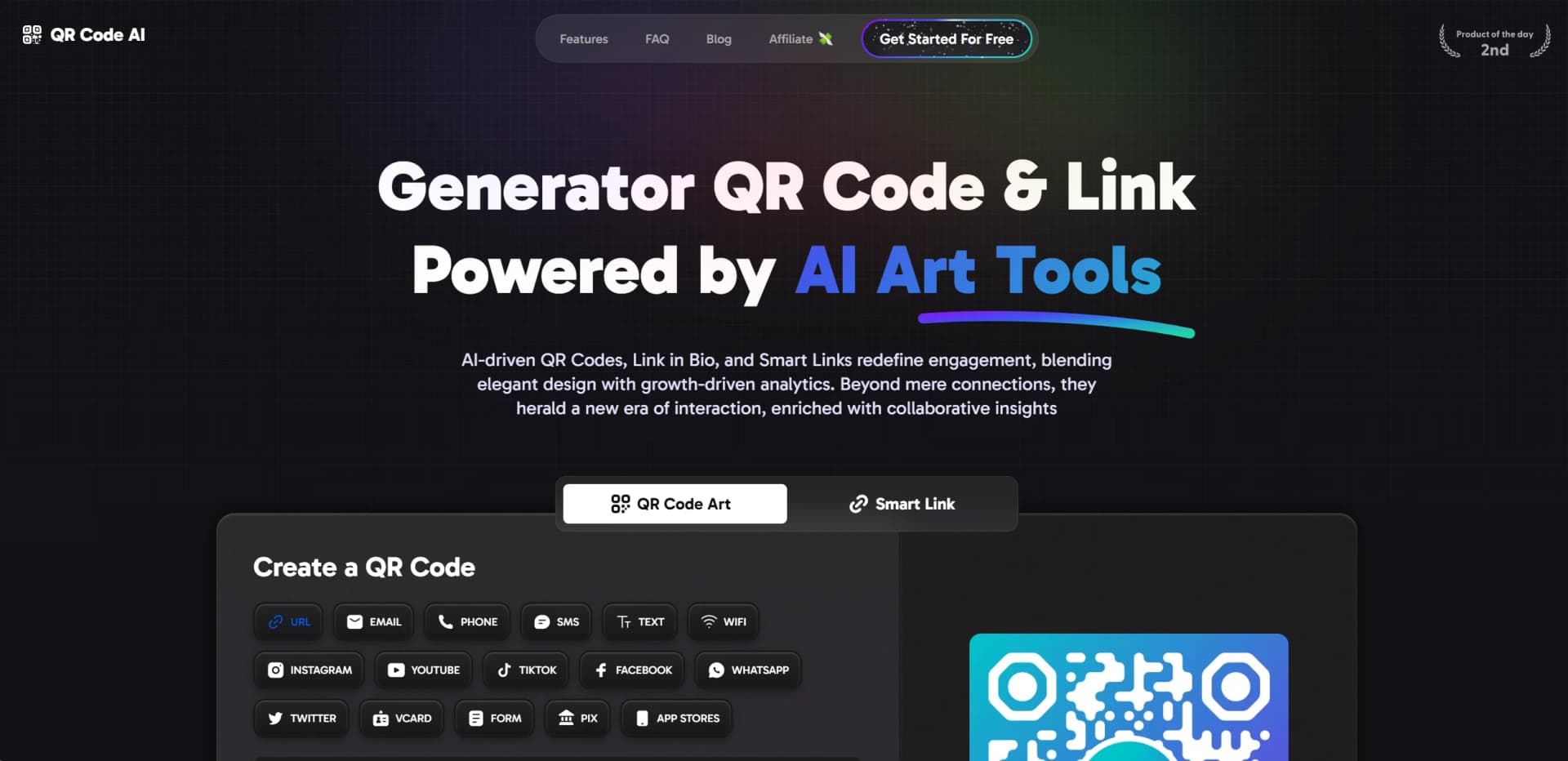 QR Code AI screenshot