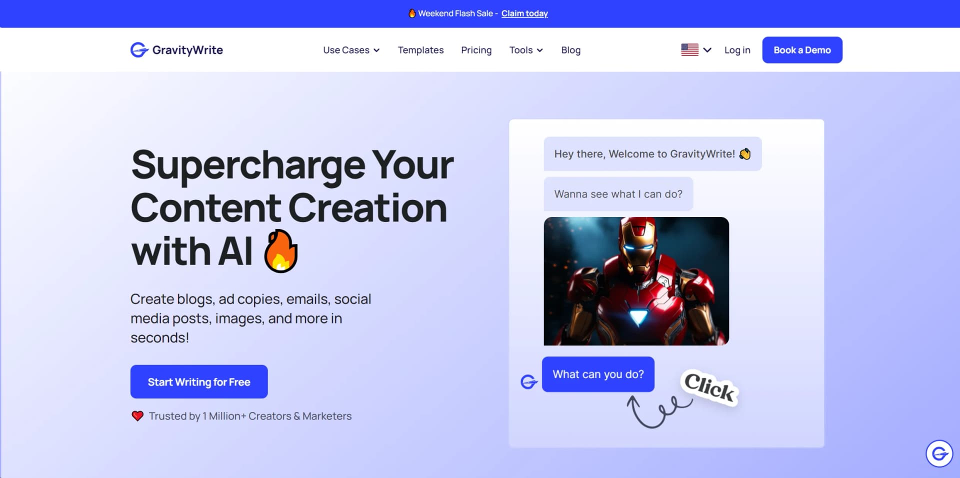 GravityWrite screenshot