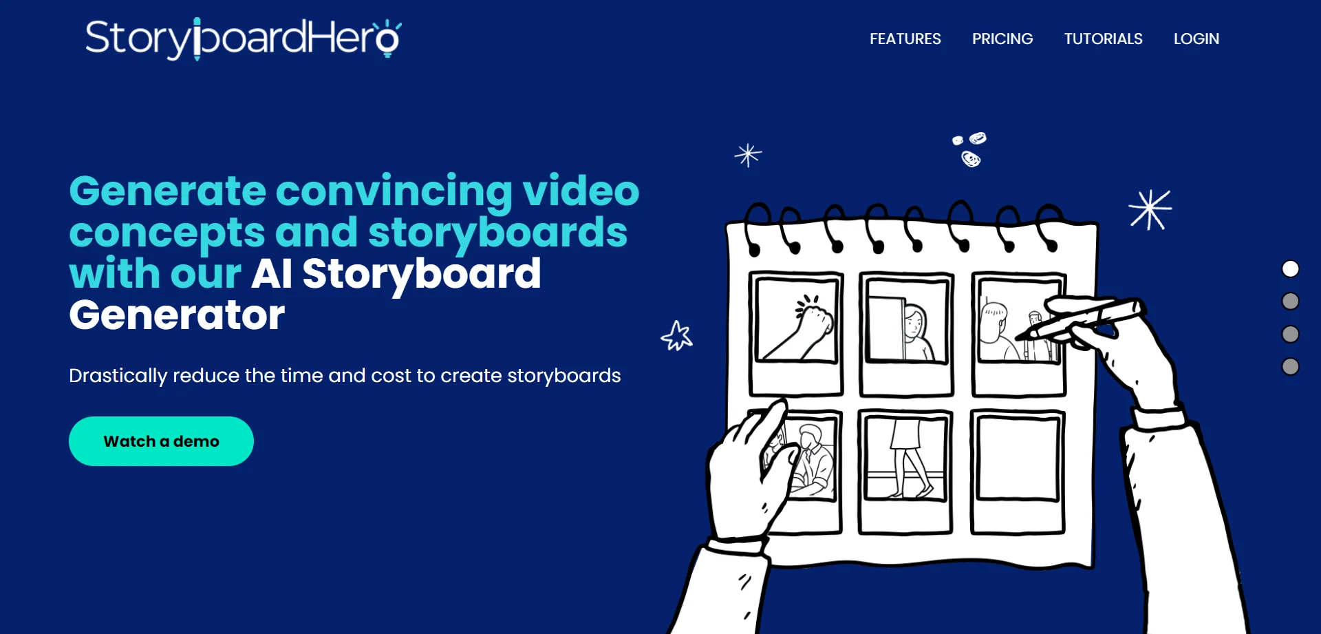 Storyboard Hero screenshot