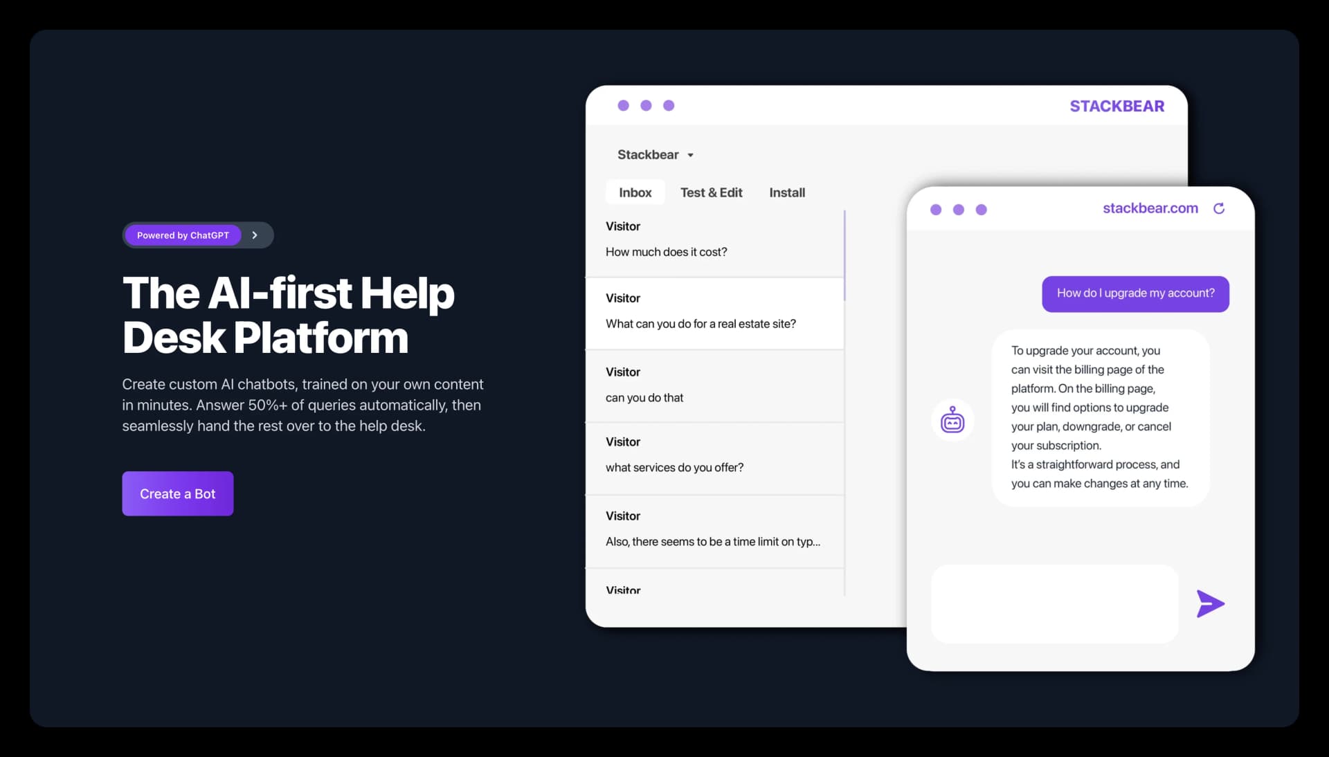Stackbear screenshot