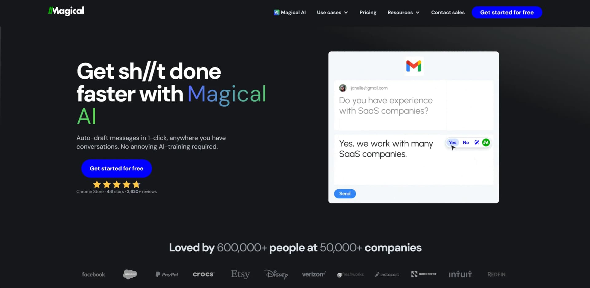 Magical AI screenshot