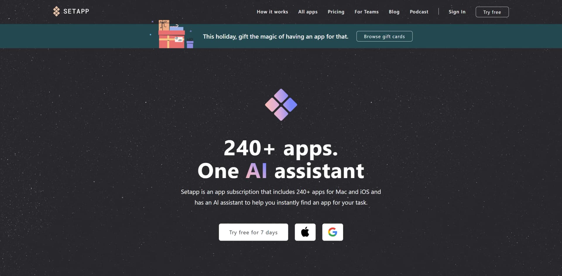 Setapp screenshot