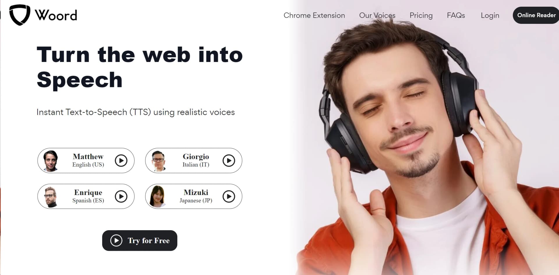 Woord screenshot