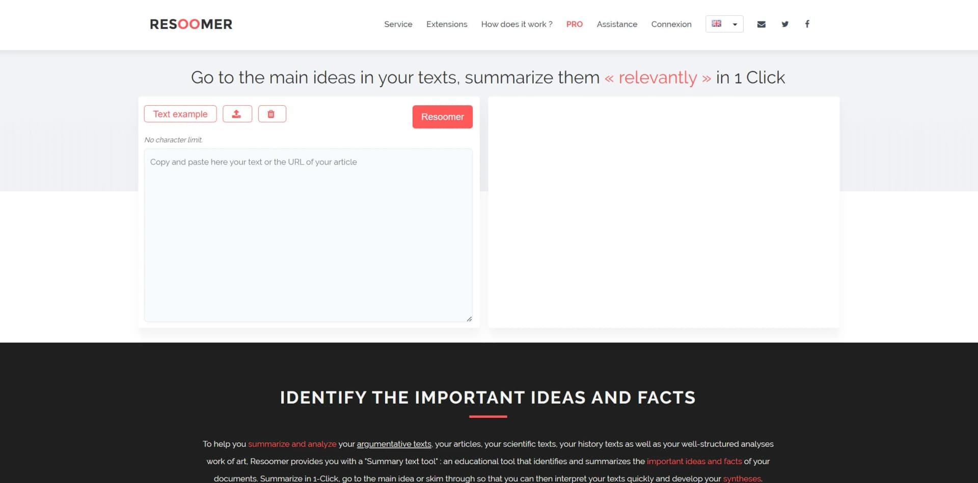 Resoomer screenshot