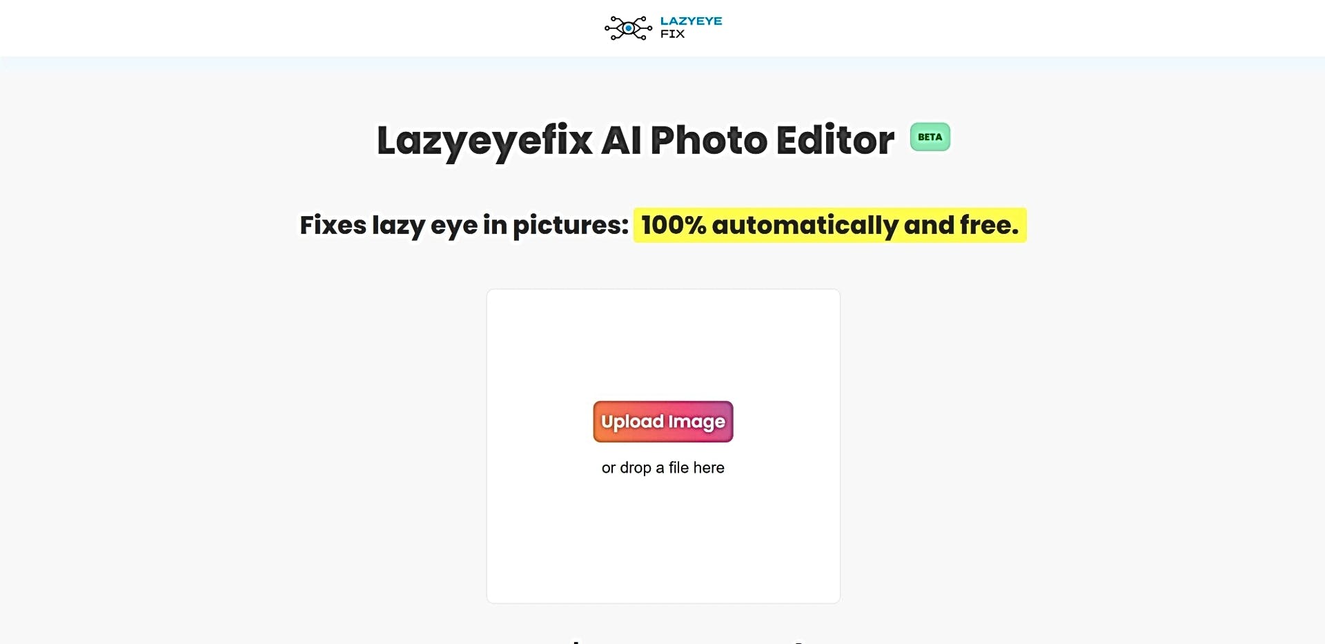 Lazyeyefix AI Photo Editor featured