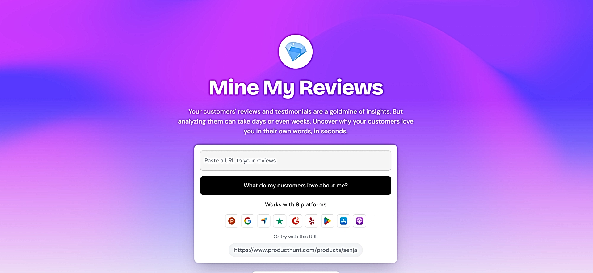 Mine My Reviews featured