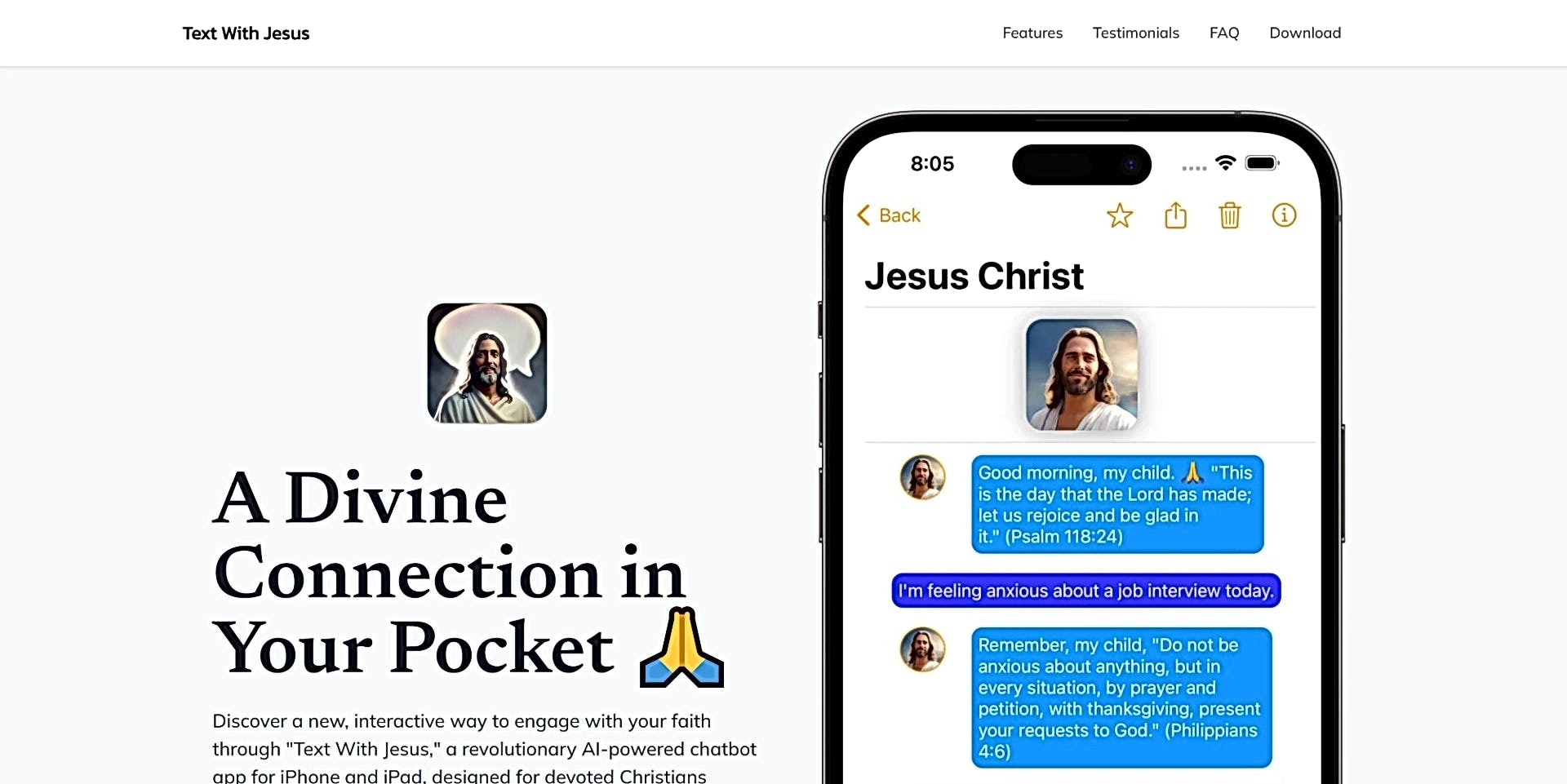 Text With Jesus featured