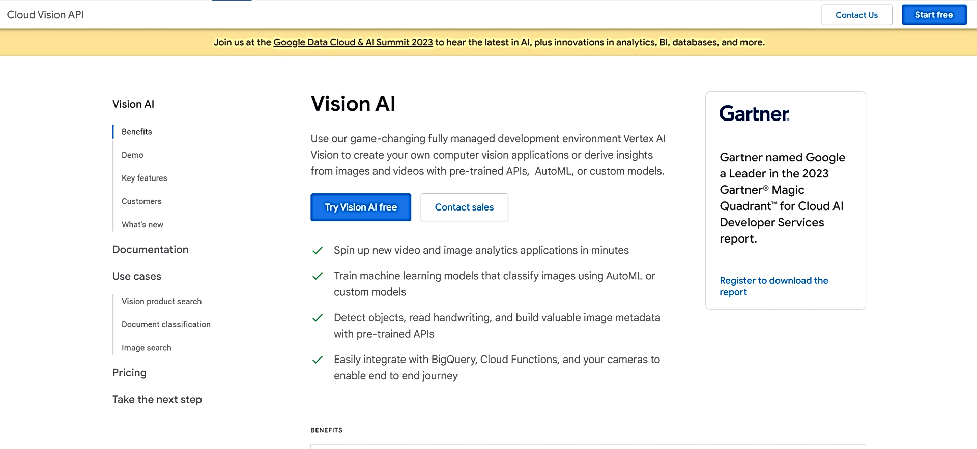 Google Cloud Vision AI featured