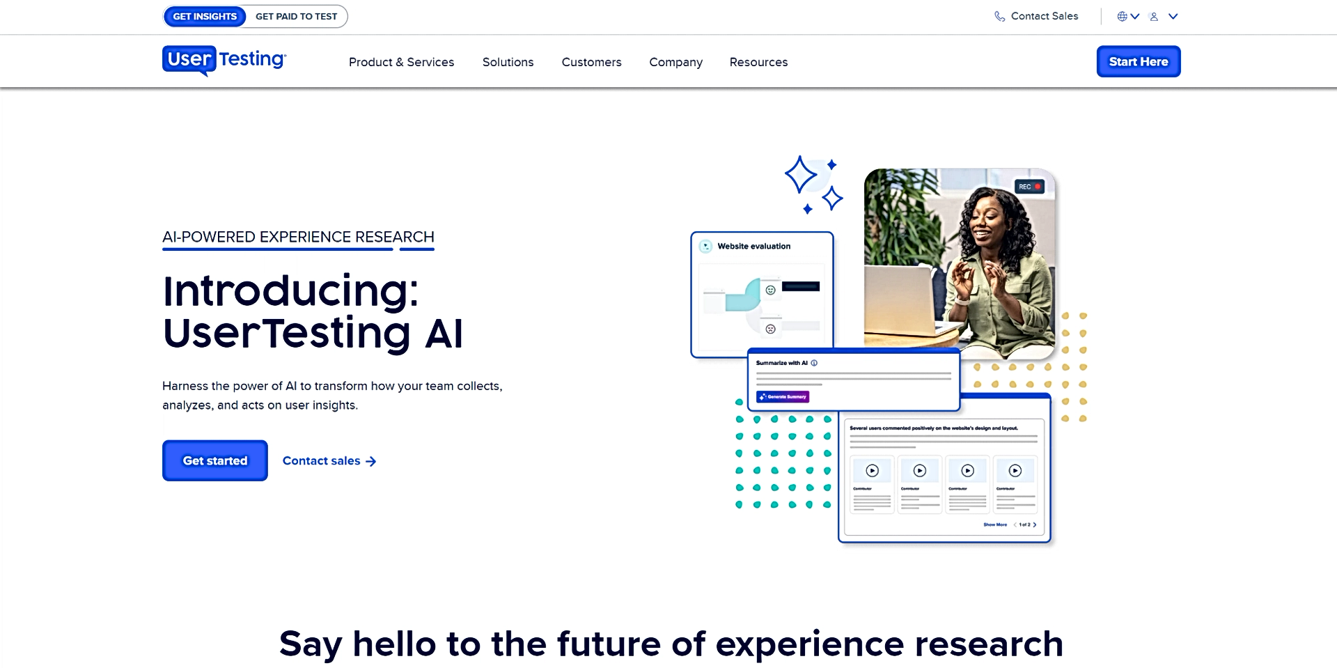 UserTesting AI featured
