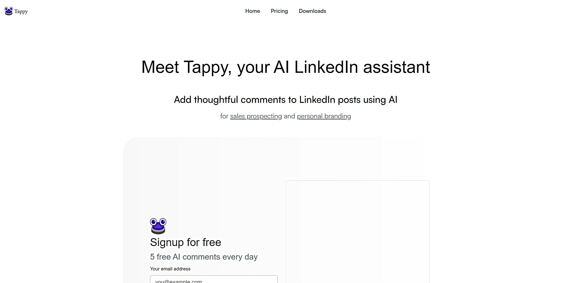 Tappy featured