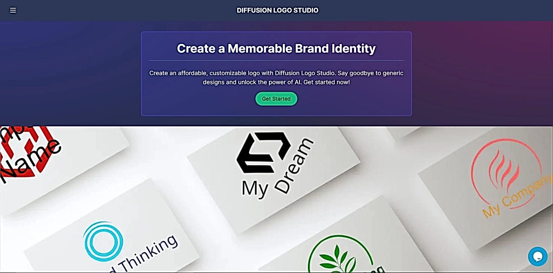Diffusion Logo Studio featured