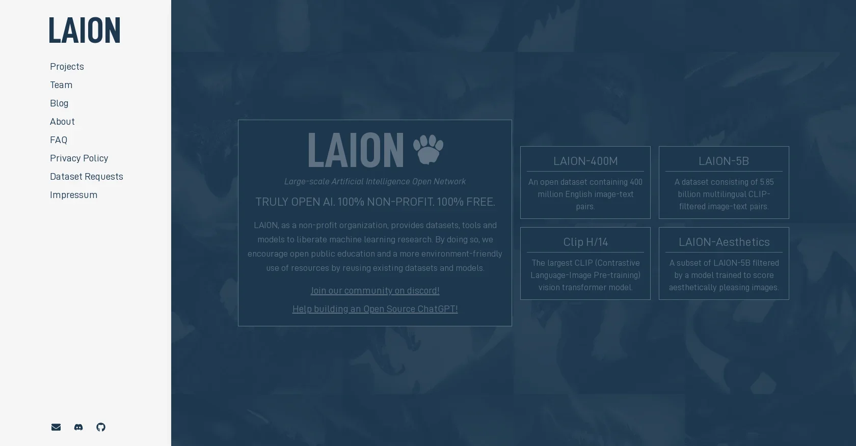 Laion screenshot