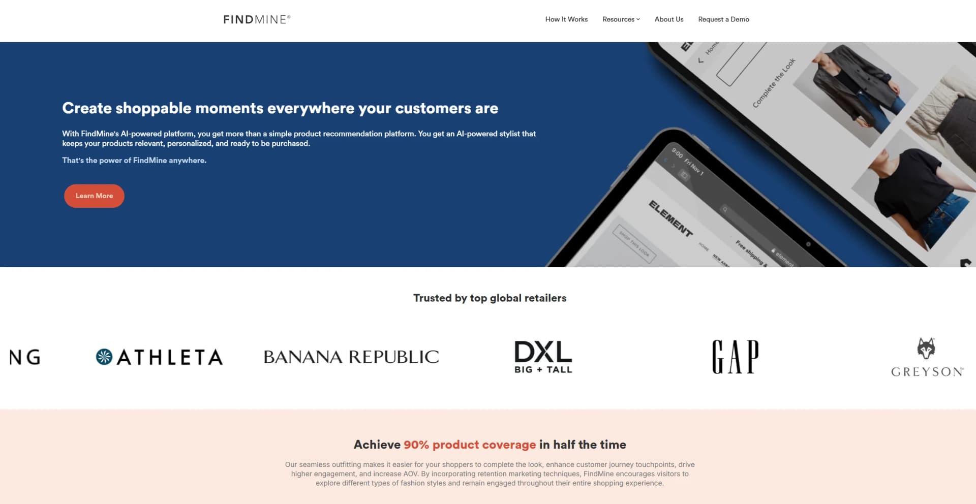 Findmine screenshot