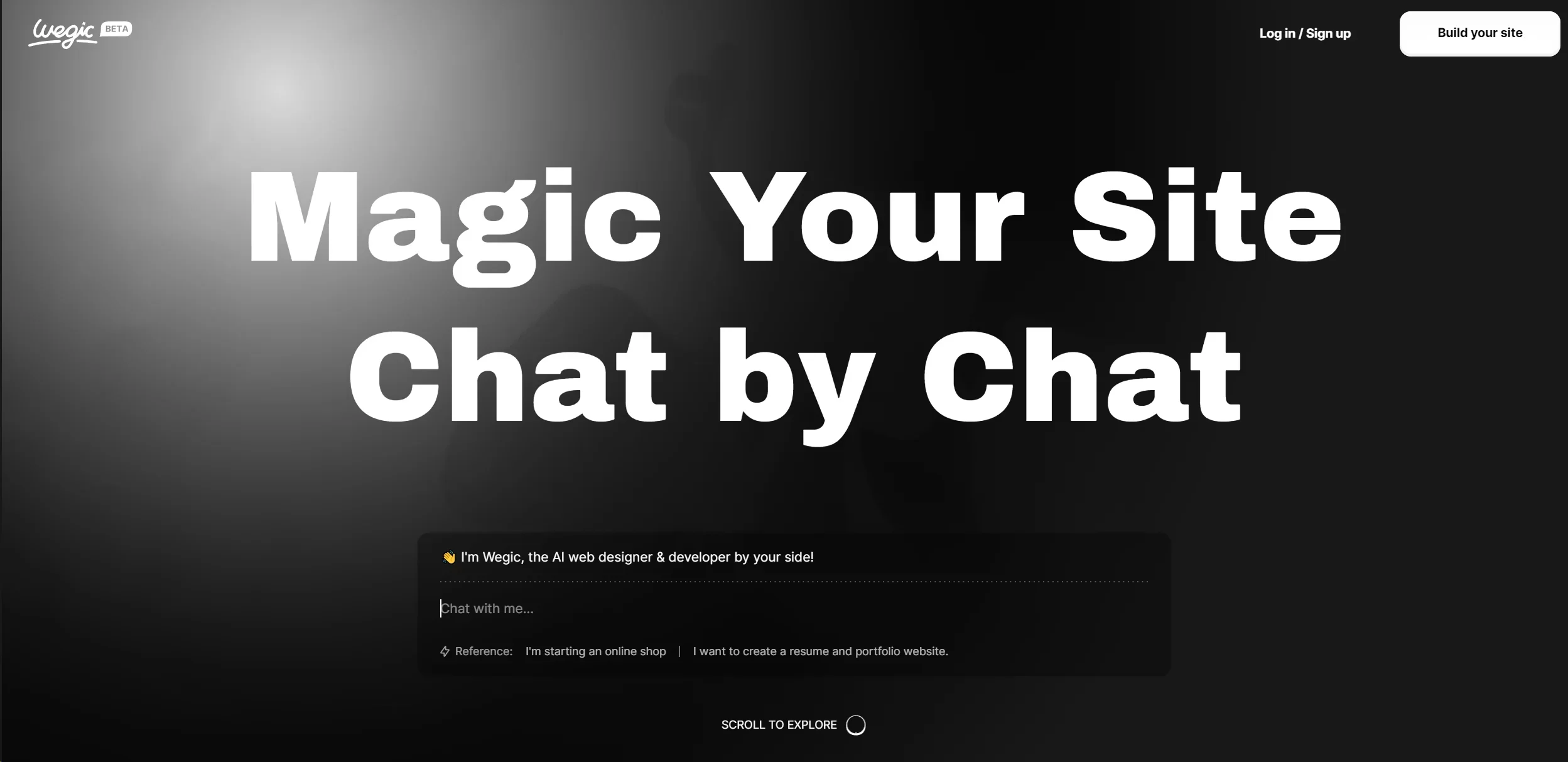 Wegic screenshot
