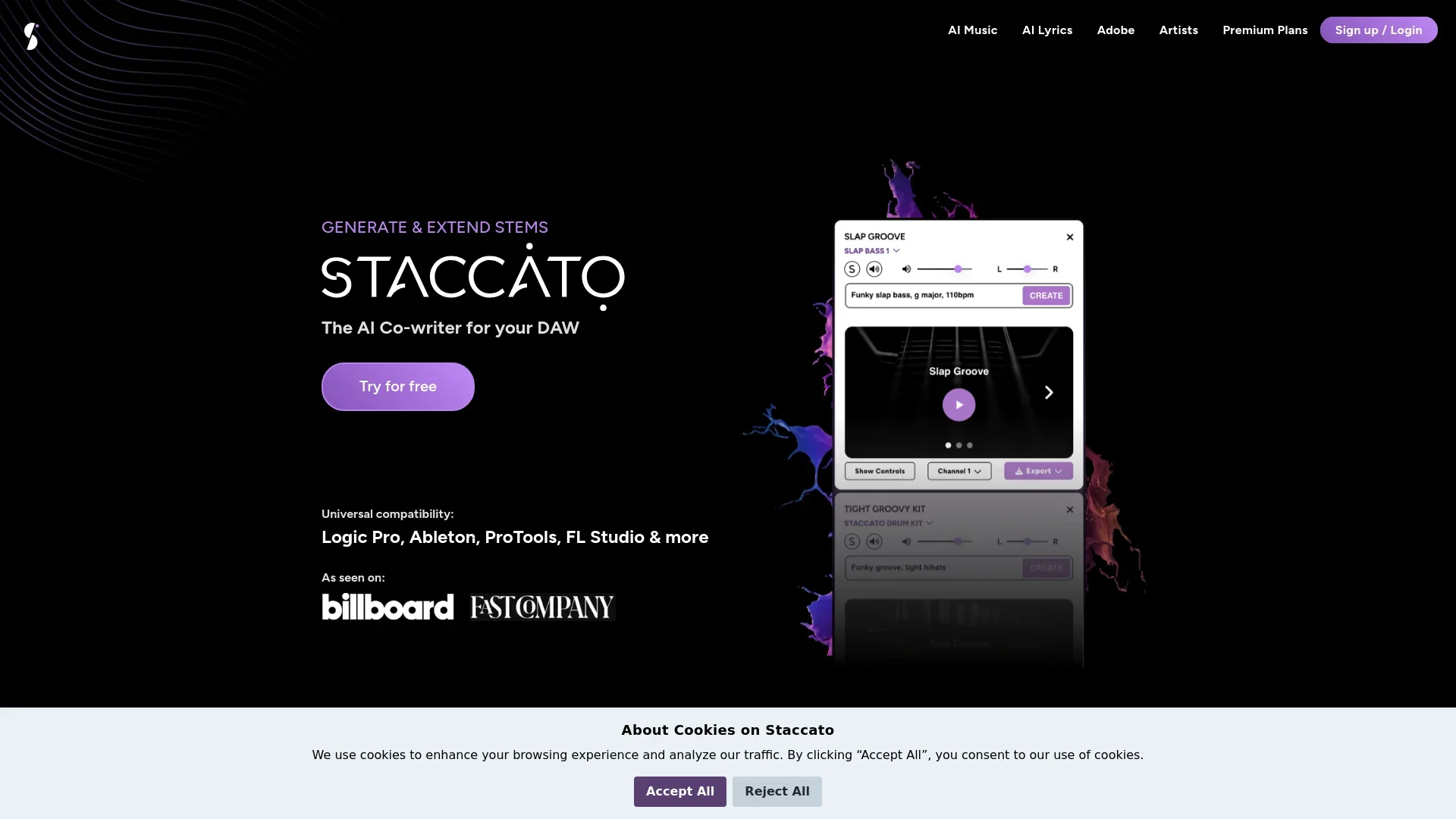 Staccato screenshot
