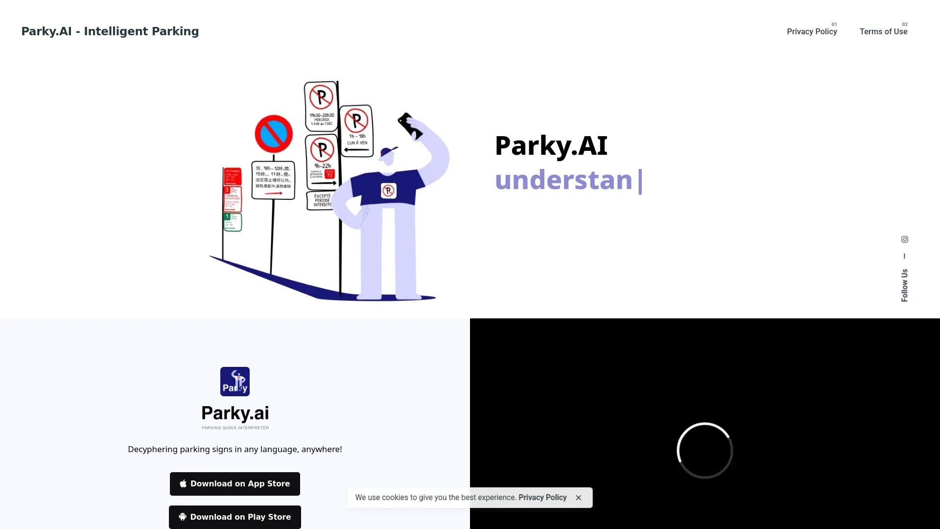 Parky.AI screenshot