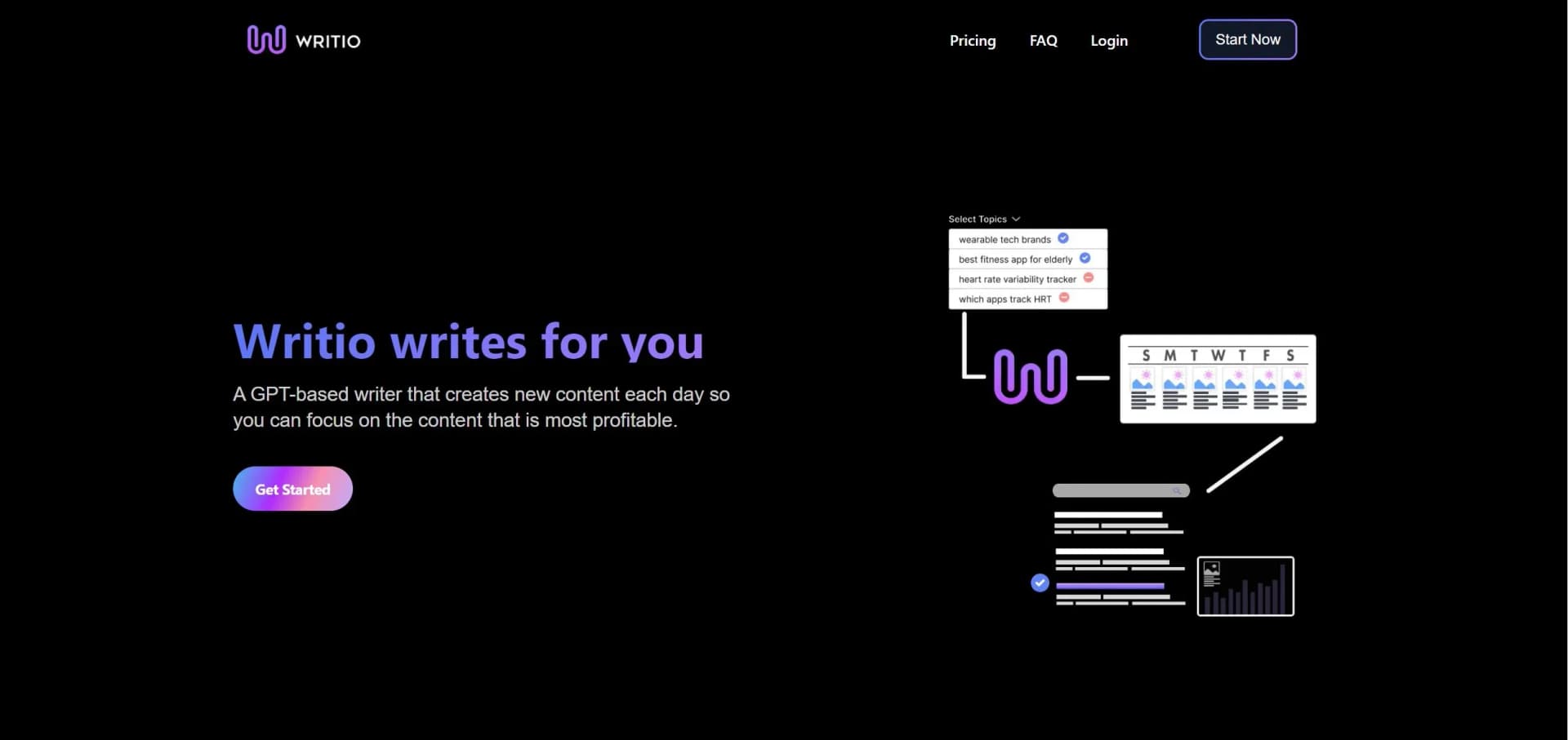 Writio screenshot
