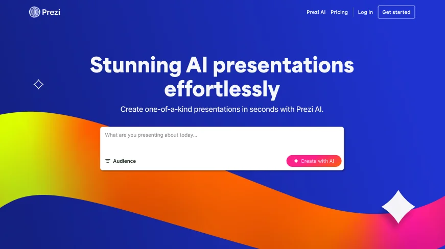 Prezi screenshot