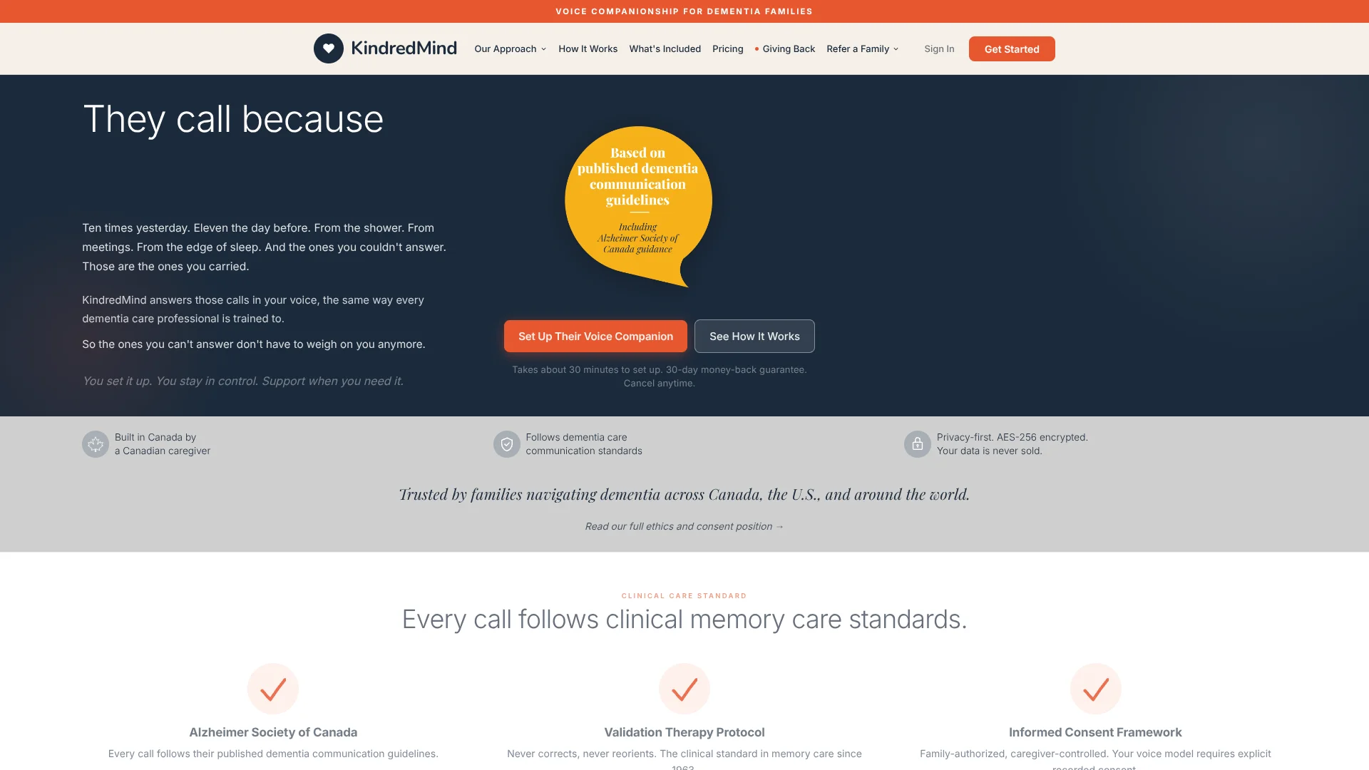 KindredMind screenshot