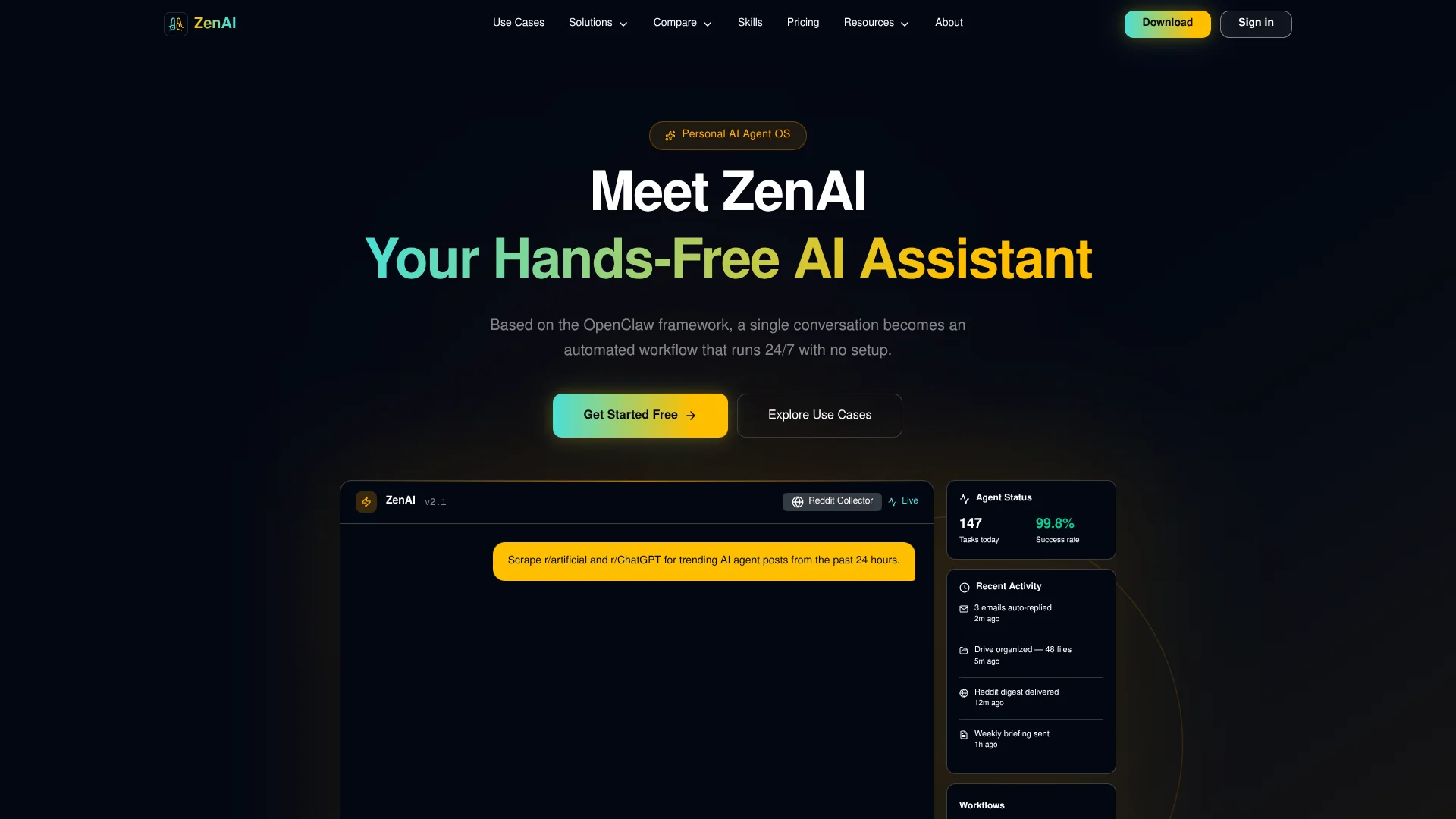 ZenAI screenshot
