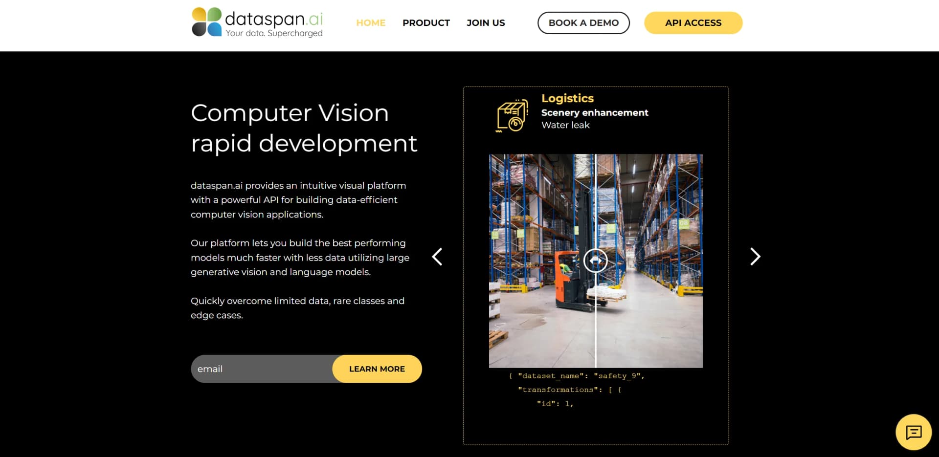 DataSpan screenshot