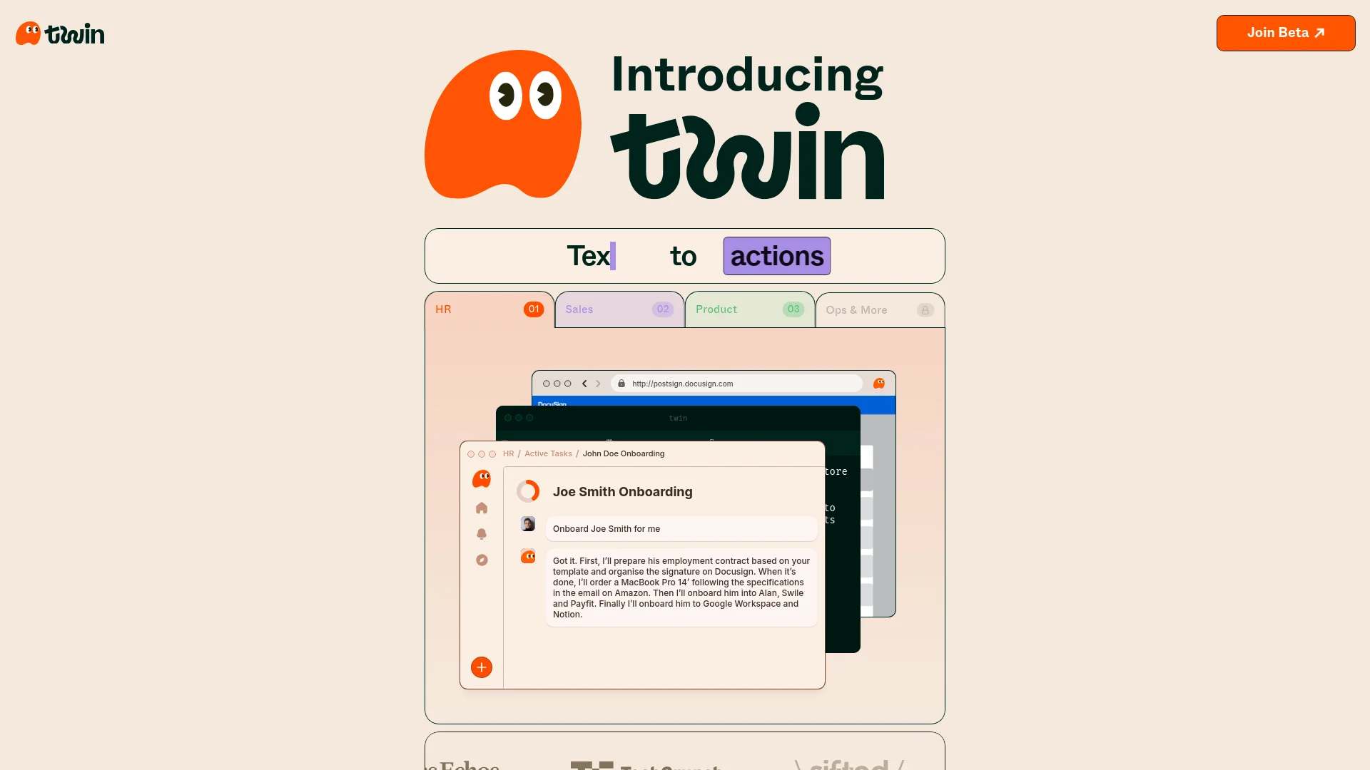 Twin screenshot