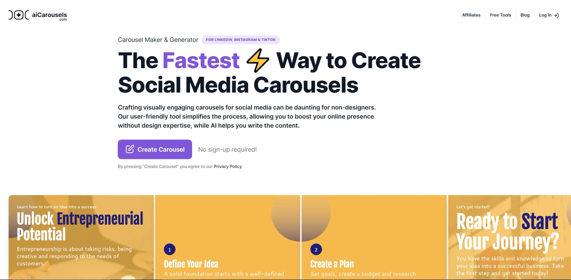 AICarousels screenshot