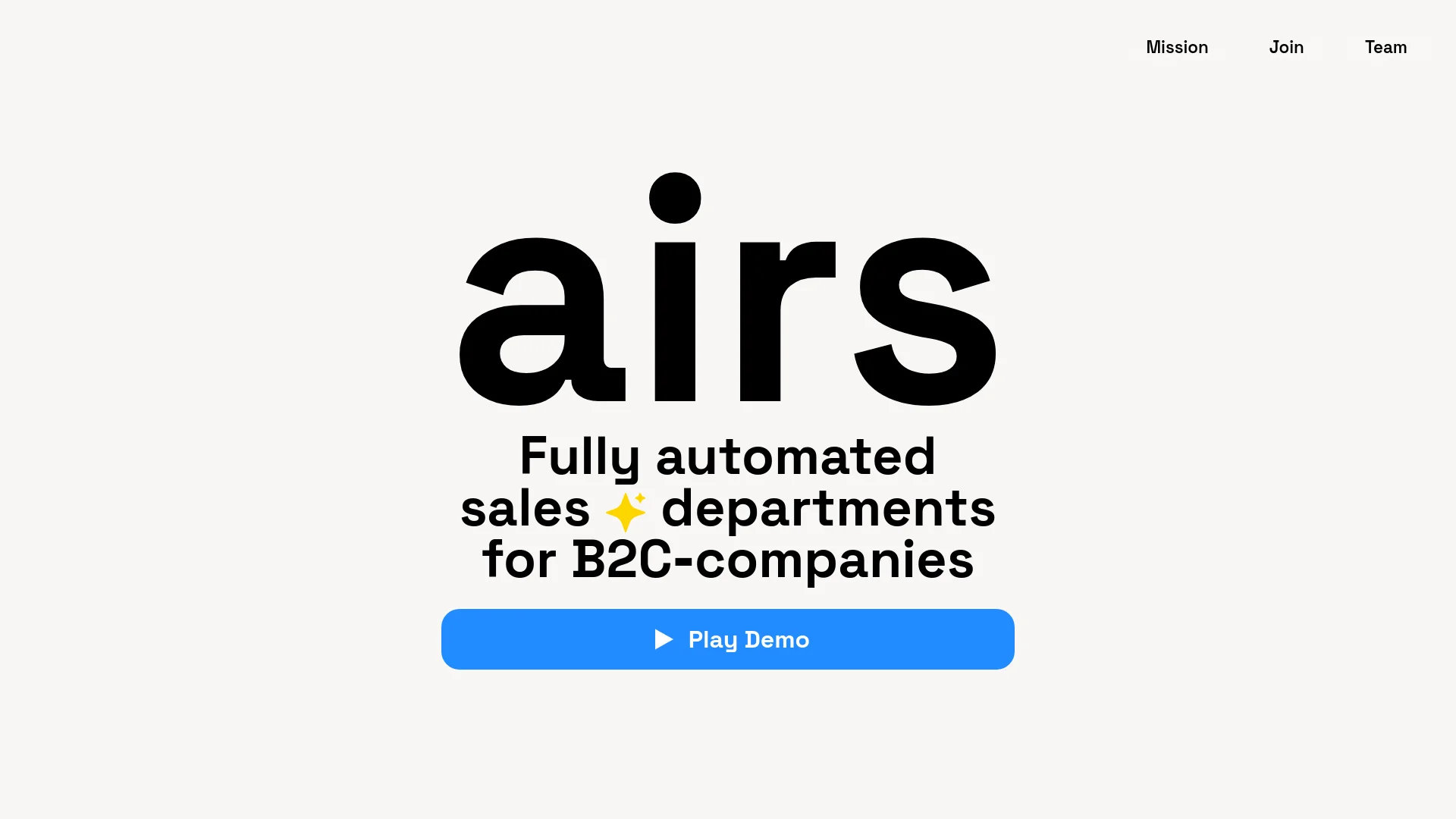 Airs AI screenshot