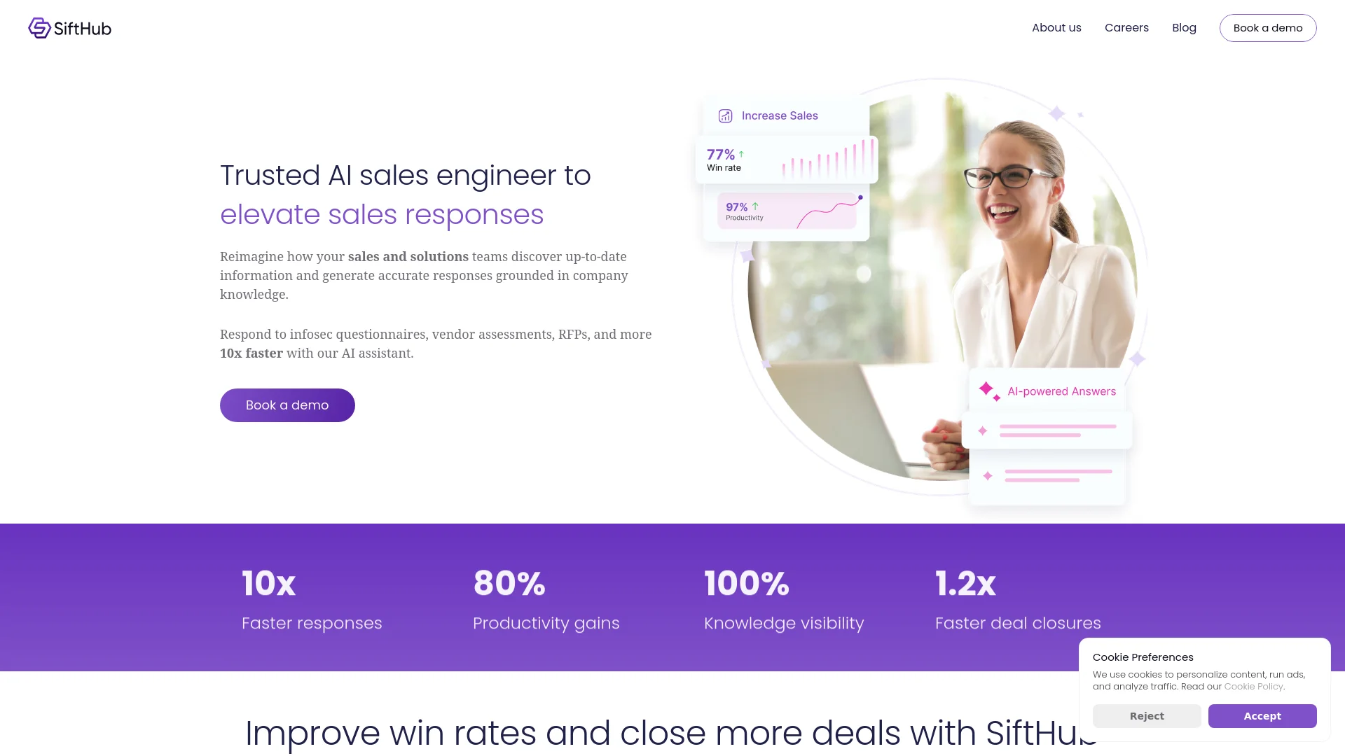SiftHub screenshot