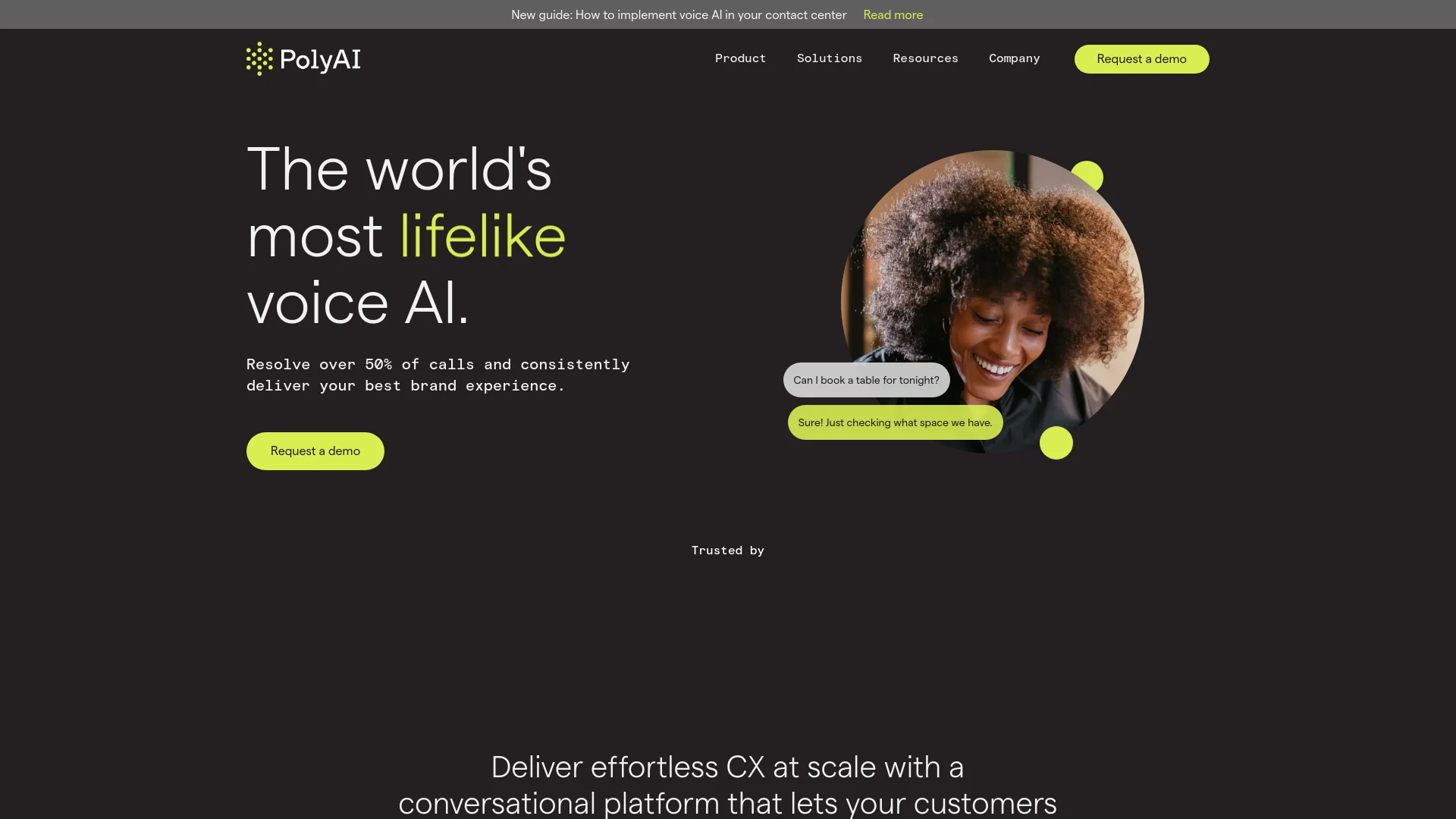 PolyAI screenshot