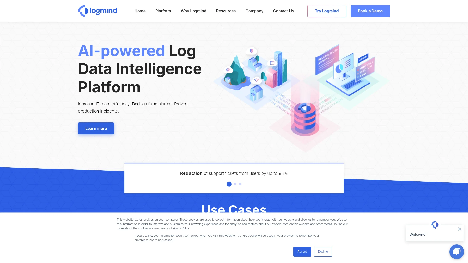 Logmind screenshot