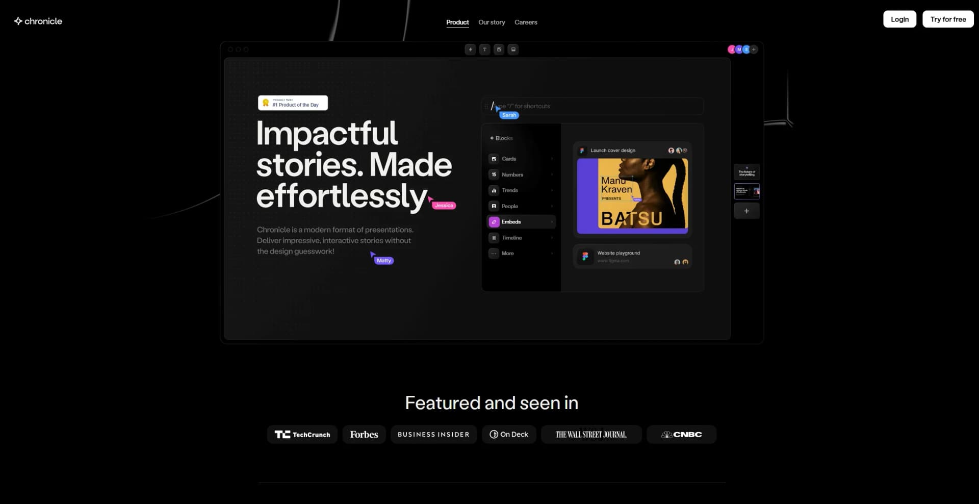 Chronicle screenshot