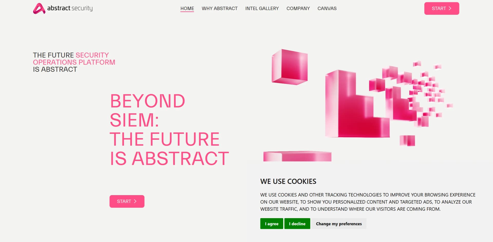 Abstract Security screenshot