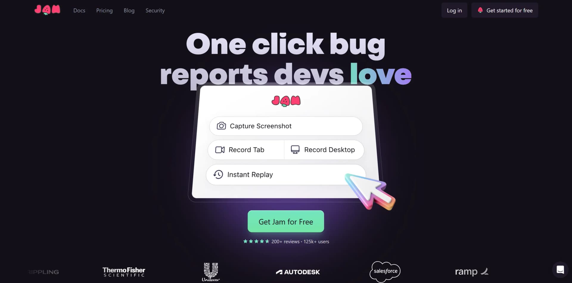 Jam screenshot