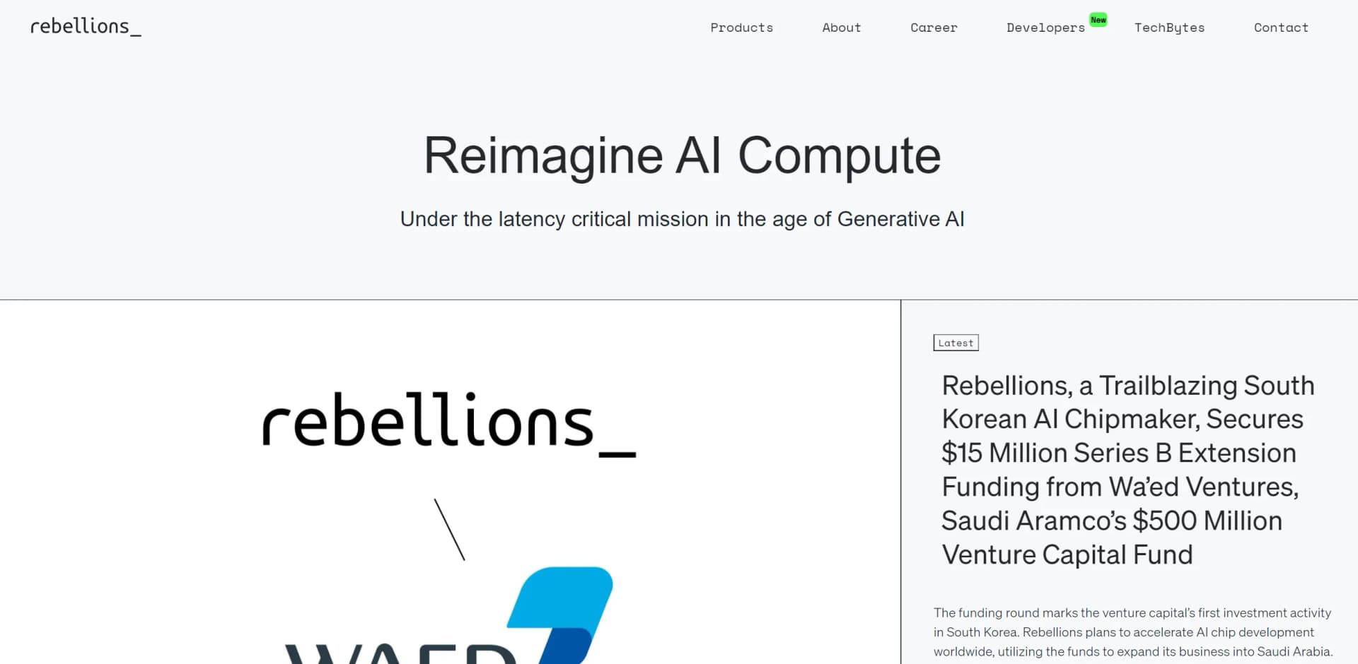 Rebellions.ai screenshot