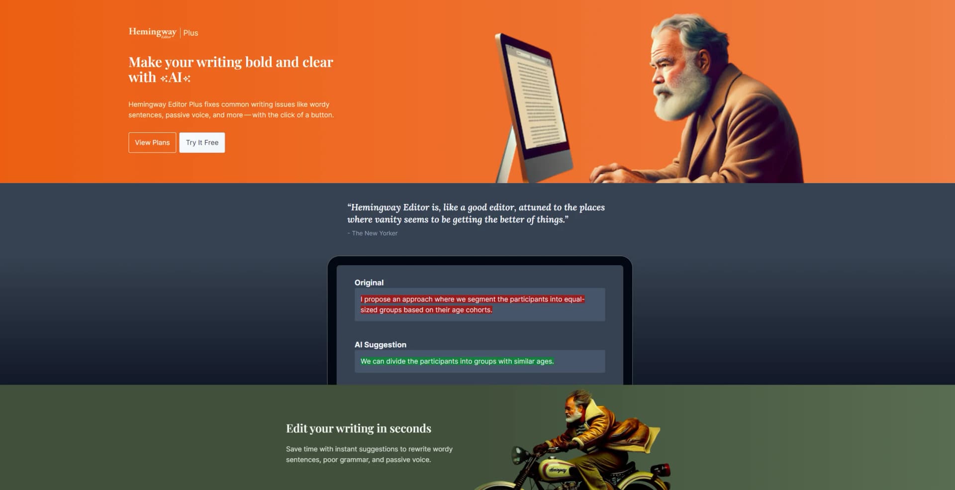 Hemingway Editor screenshot