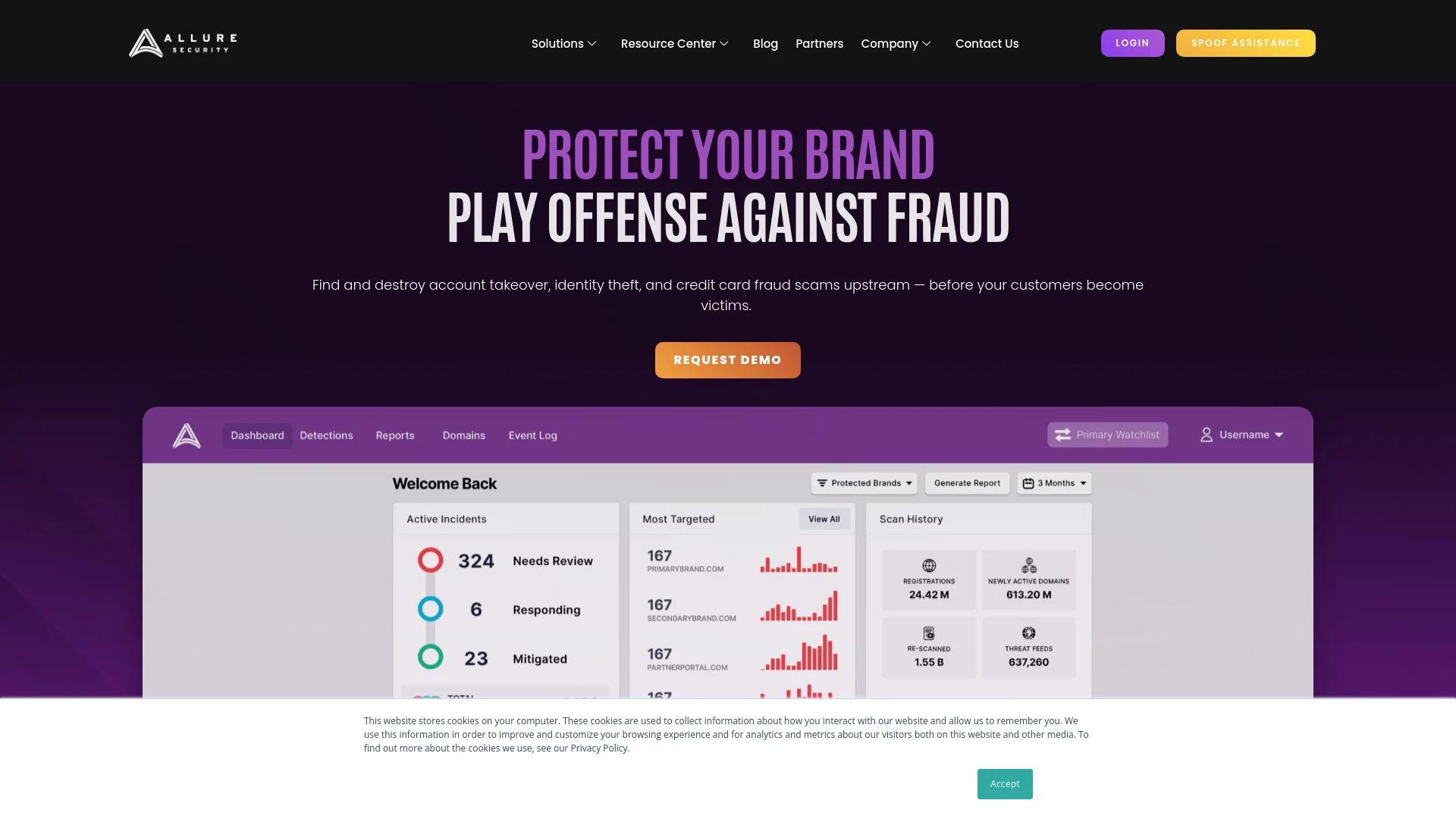 Allure Security Technology screenshot