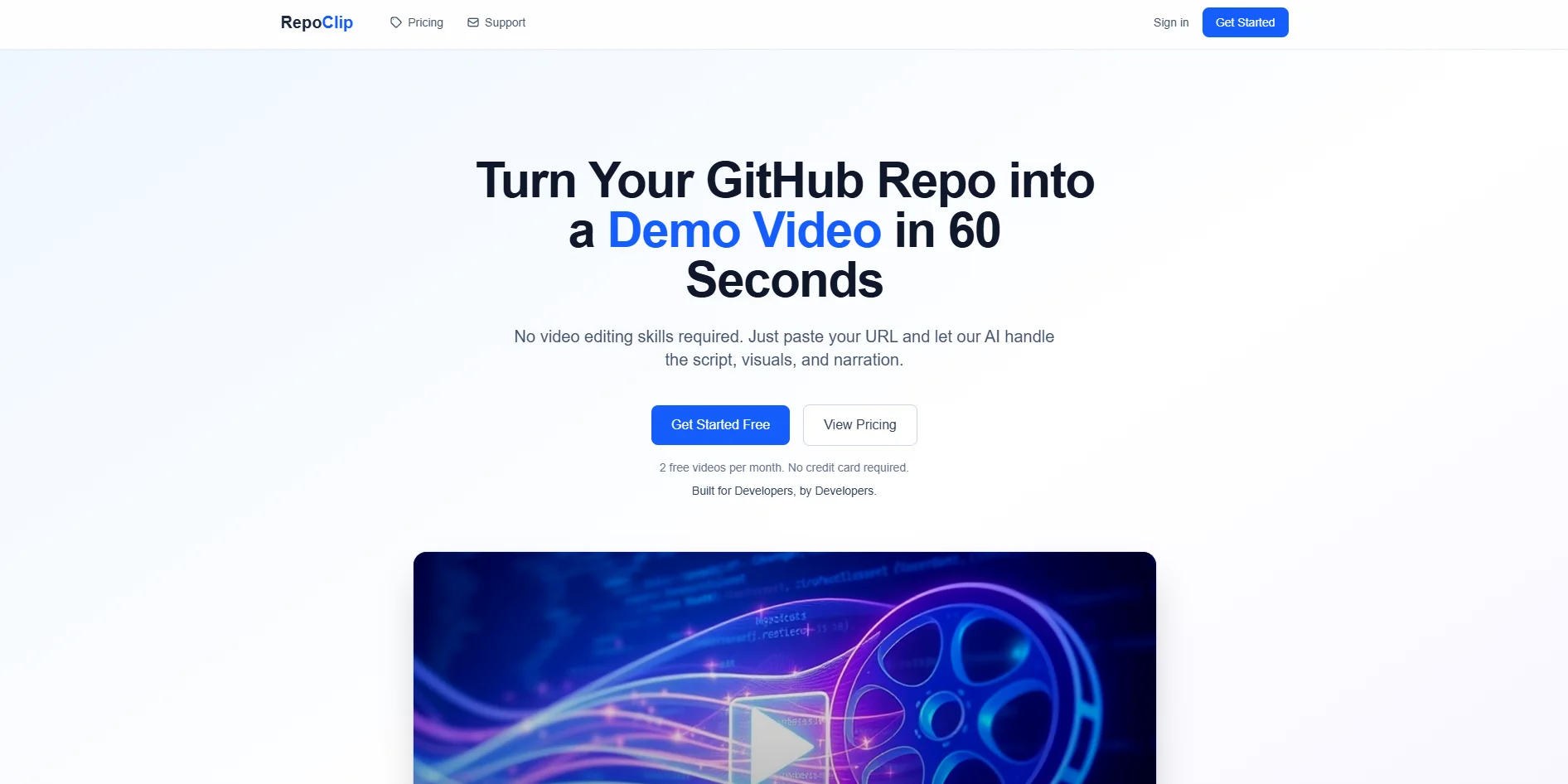 RepoClip screenshot