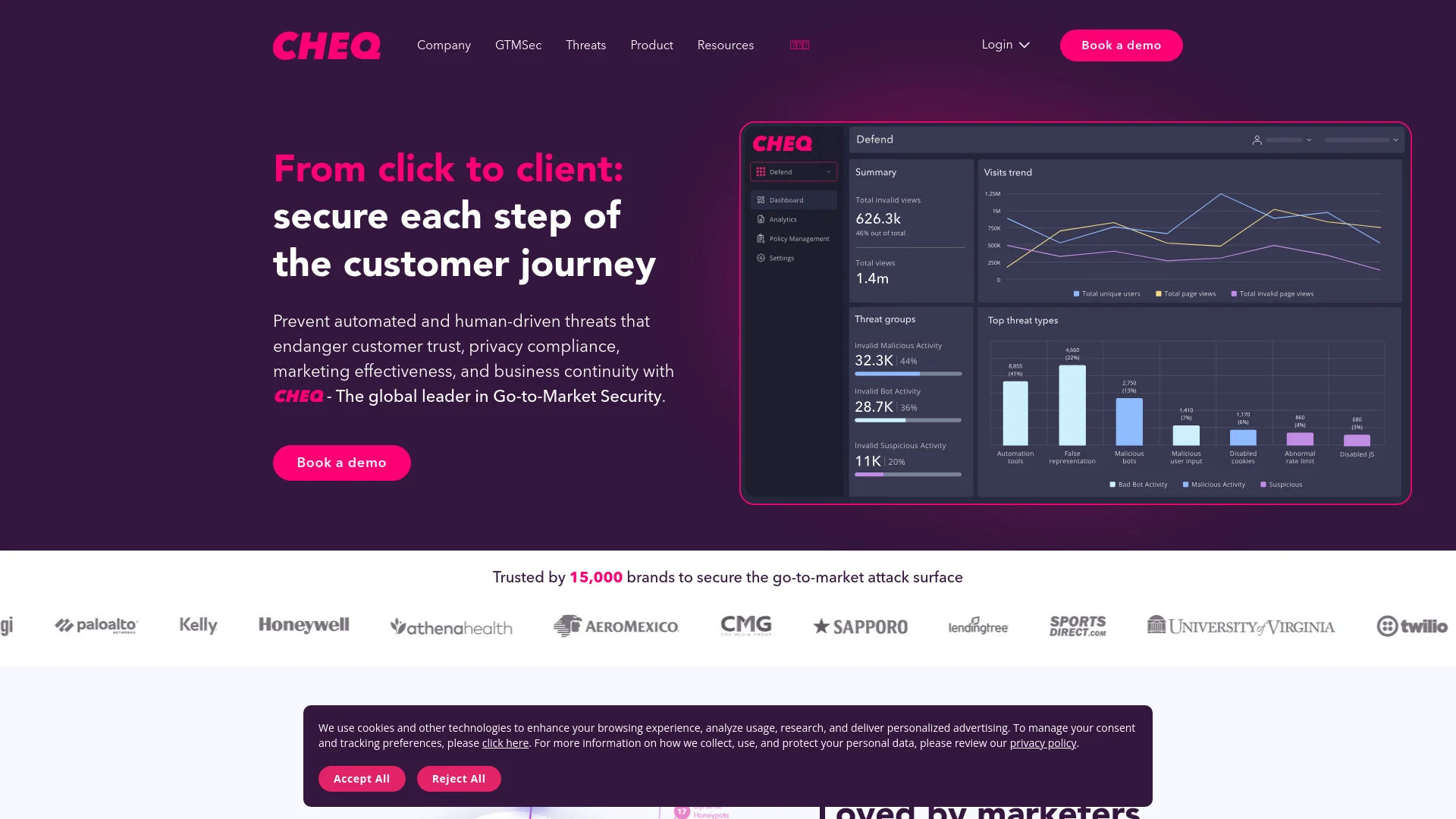 Cheq screenshot