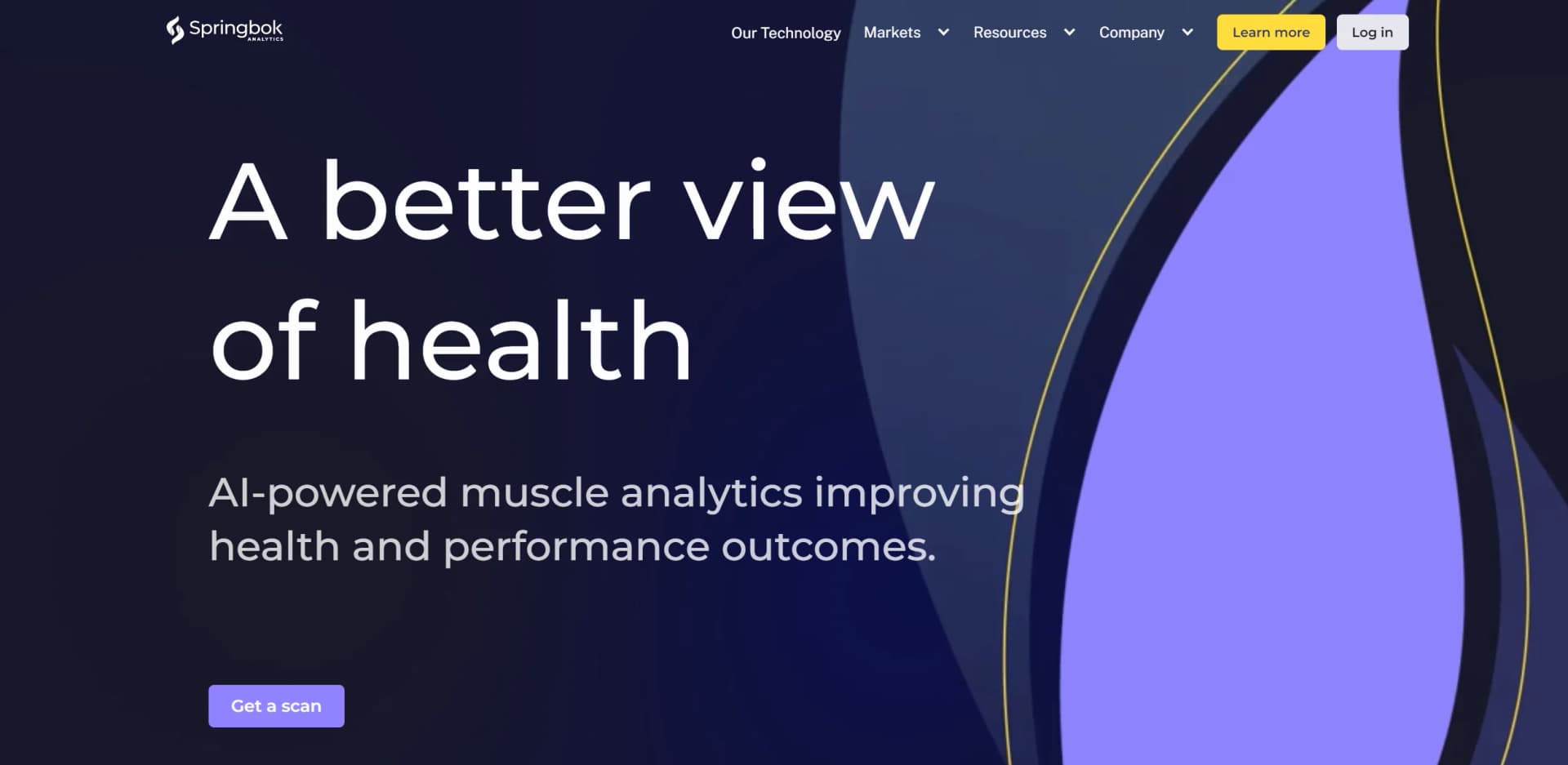 Springbok Analytics screenshot